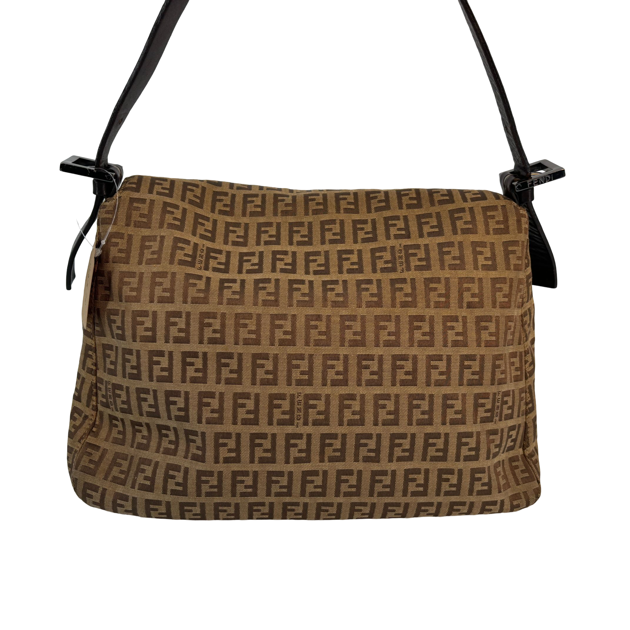 Fendi Mamma Baguette Bag Beige Zucchino Monogram