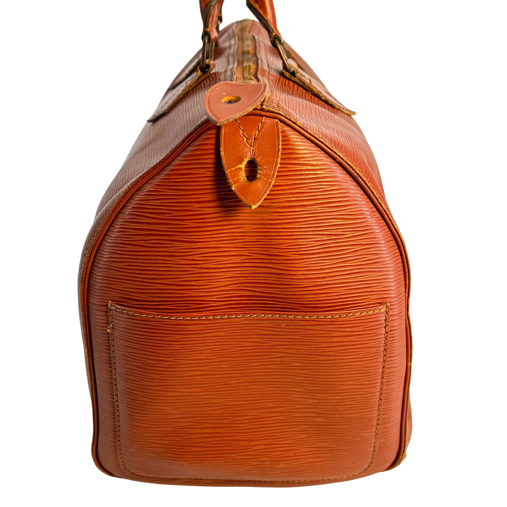 Louis Vuitton Speedy 35 Cognac Epi Leather