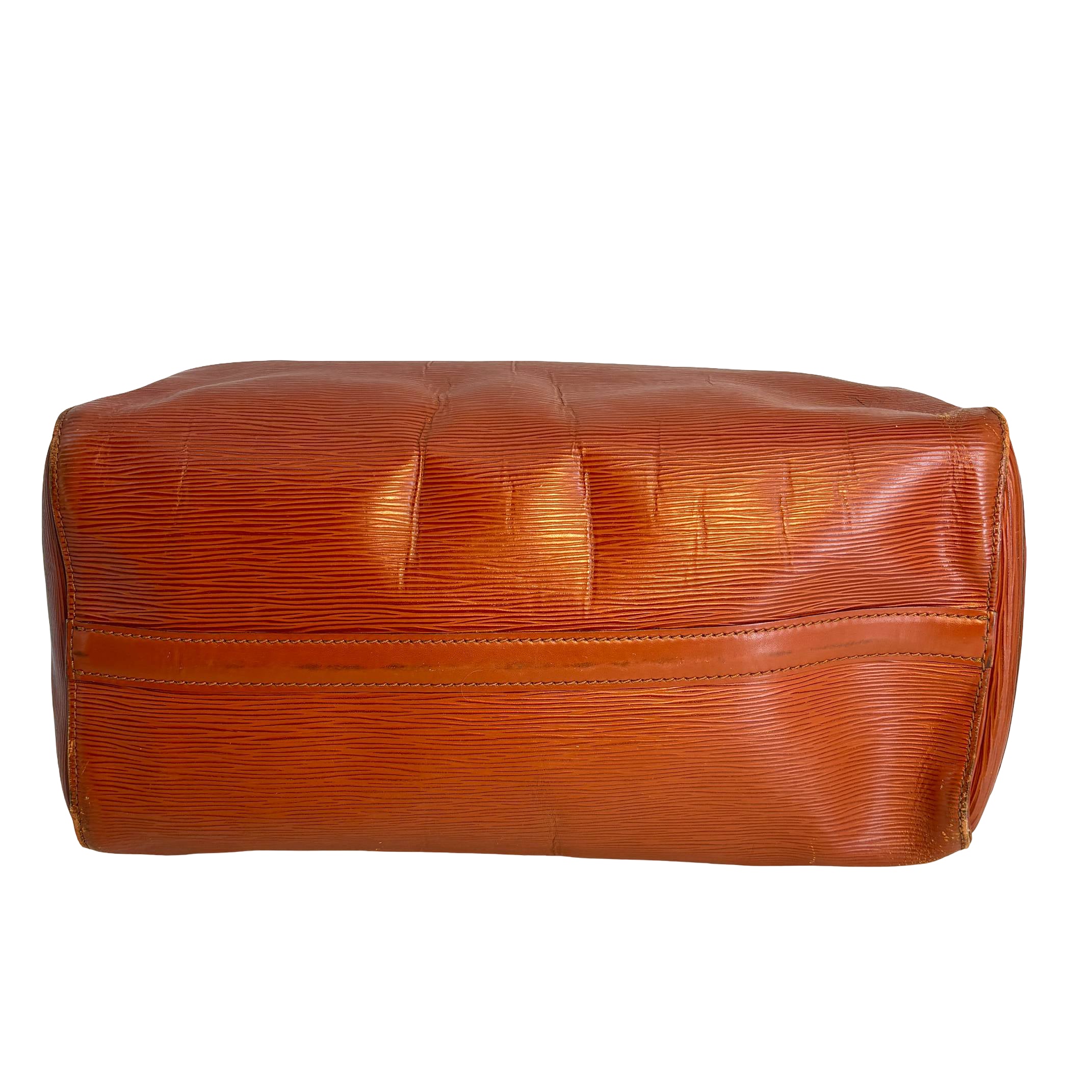 Louis Vuitton Speedy 35 Cognac Epi Leather