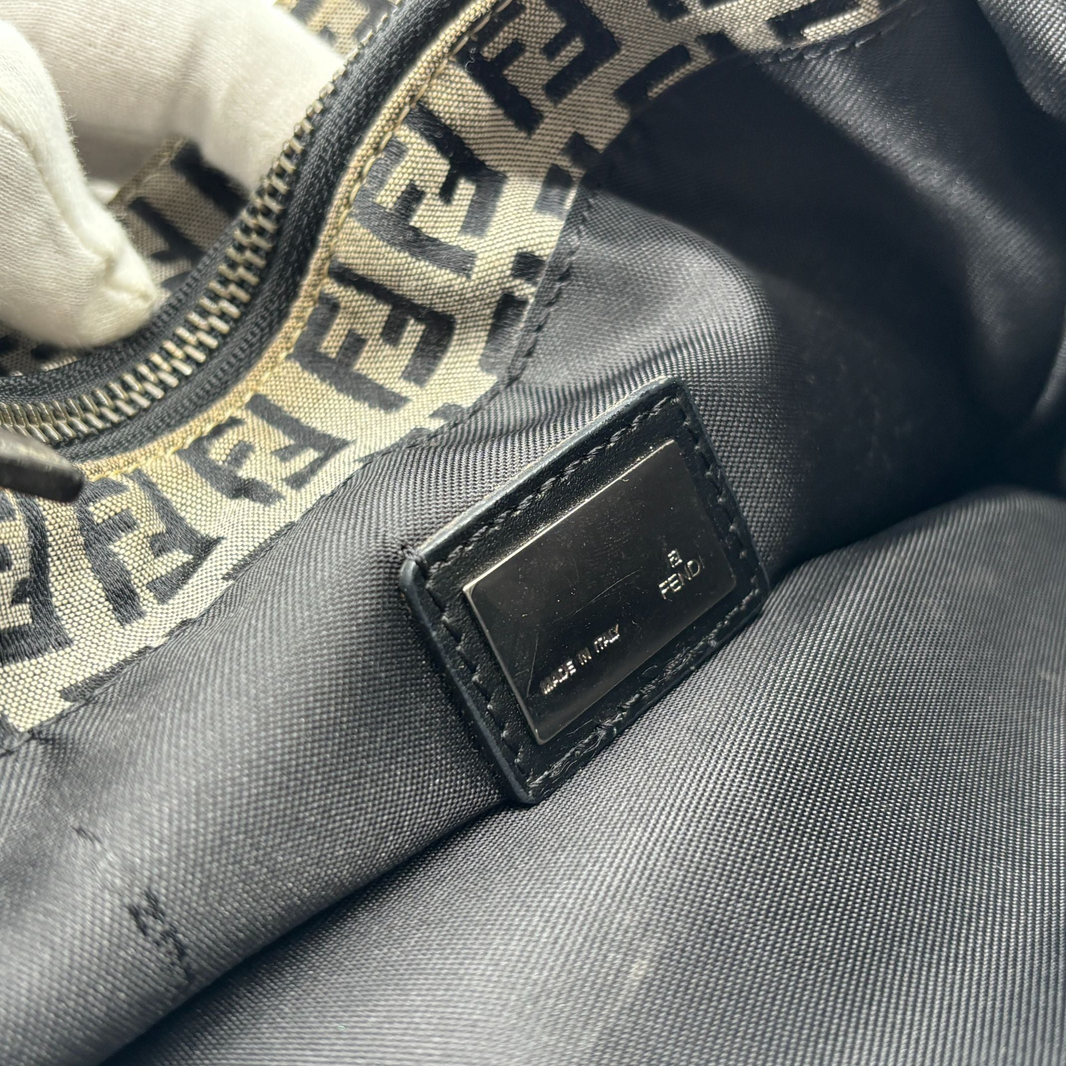 Fendi small Hand / Tote Bag Grey Zucchino Monogram