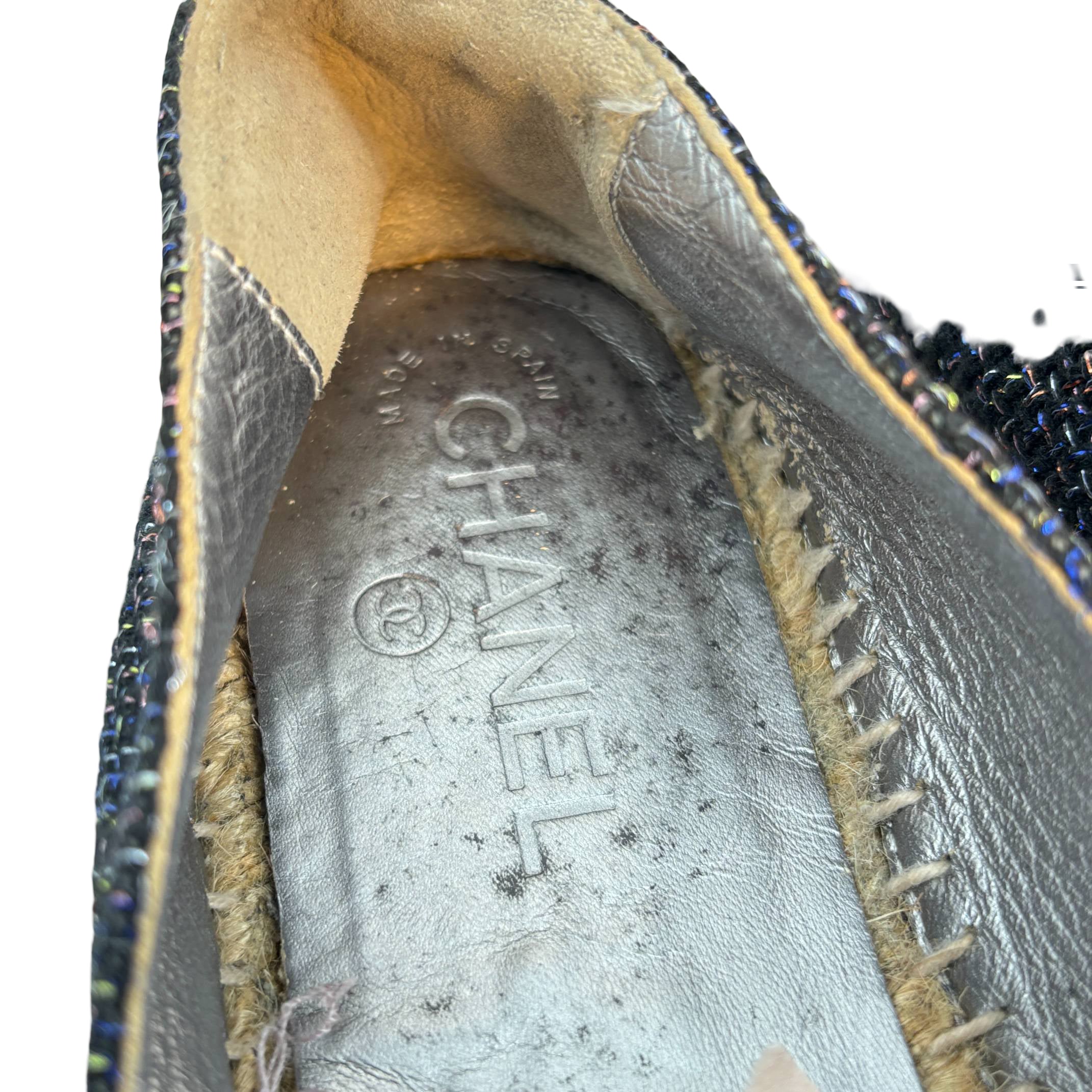 Chanel CC Espandrilles Size 40