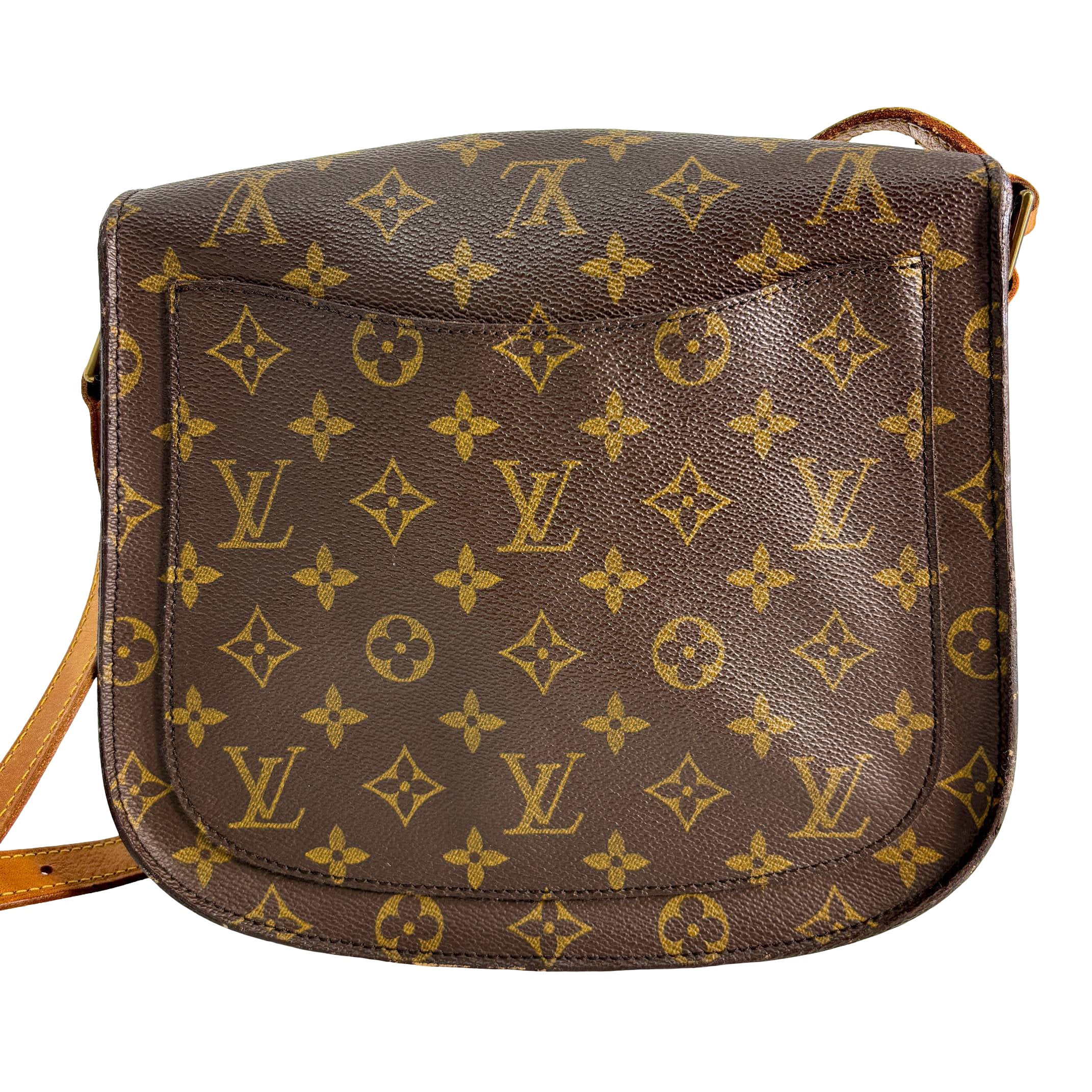 Louis Vuitton Saint Cloud GM Shoulder Bag Monogram Canvas