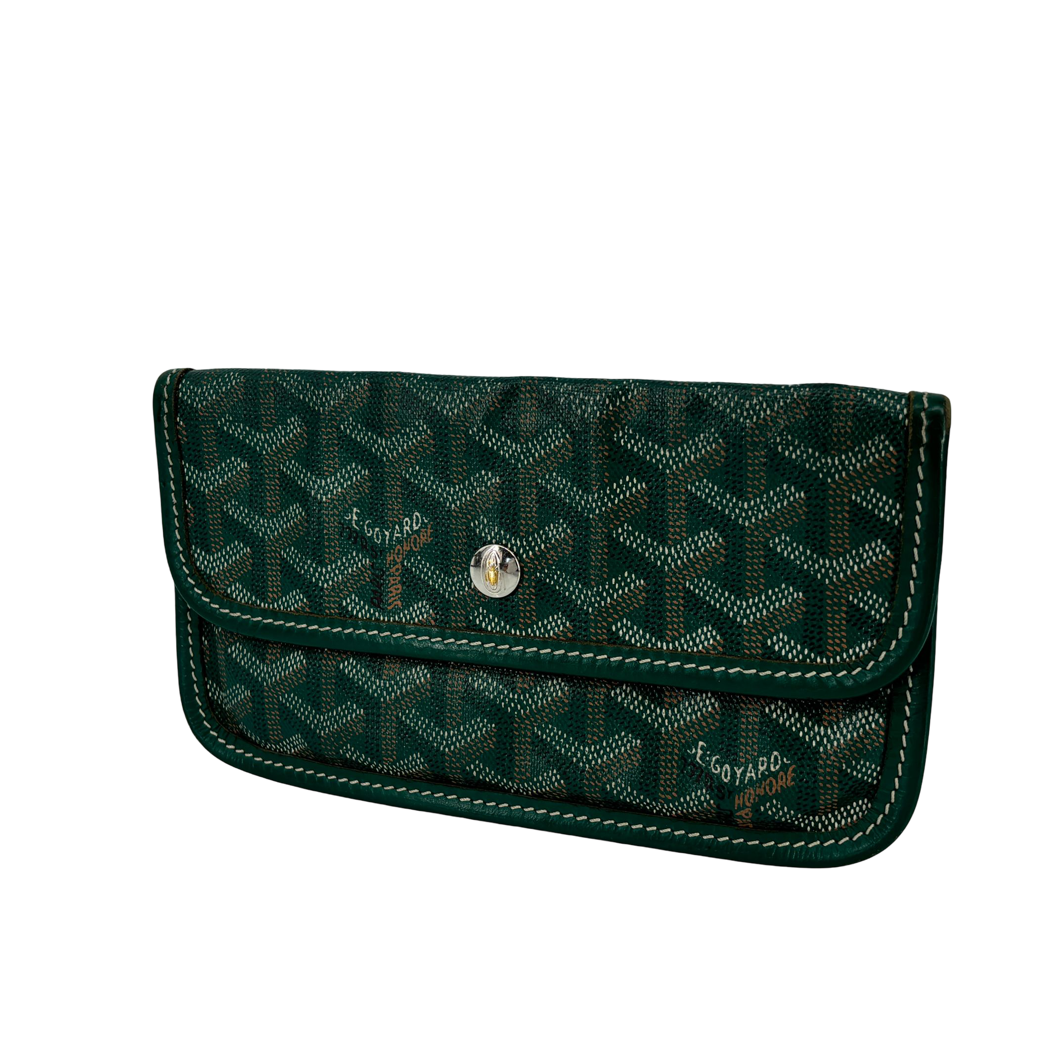 Goyard Saint Louis Pouch Green Monogram