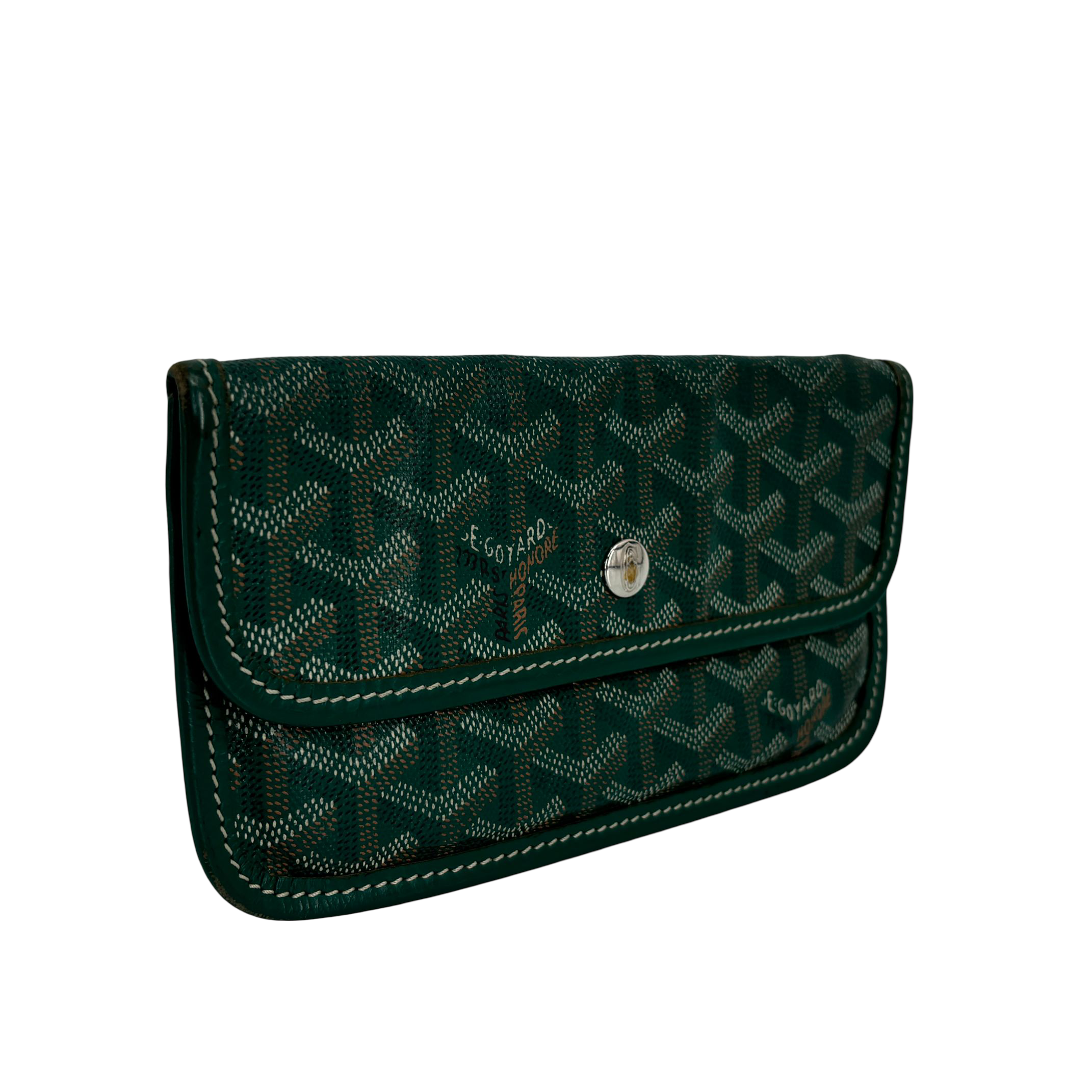 Goyard Saint Louis Pouch Green Monogram