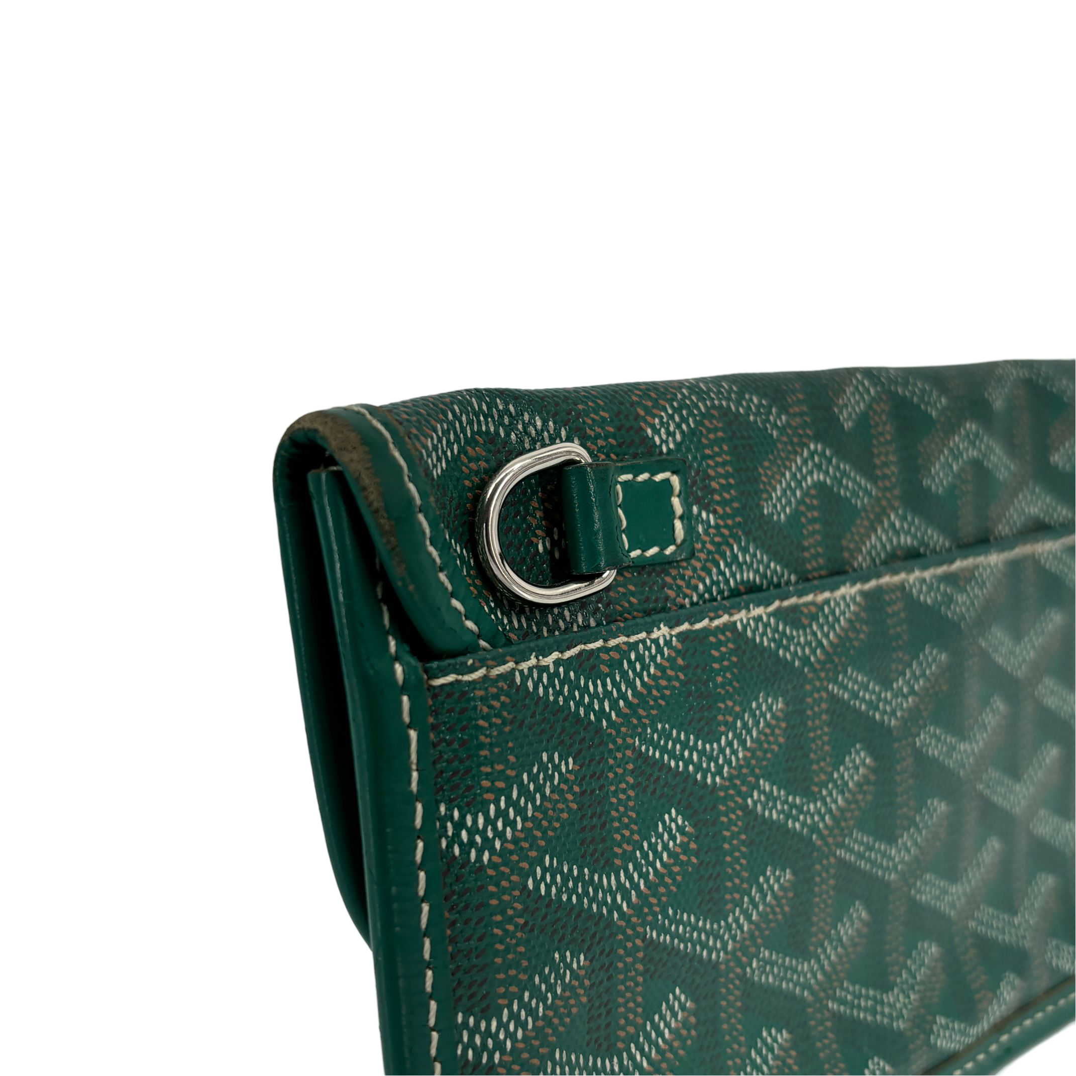 Goyard Saint Louis Pouch Green Monogram