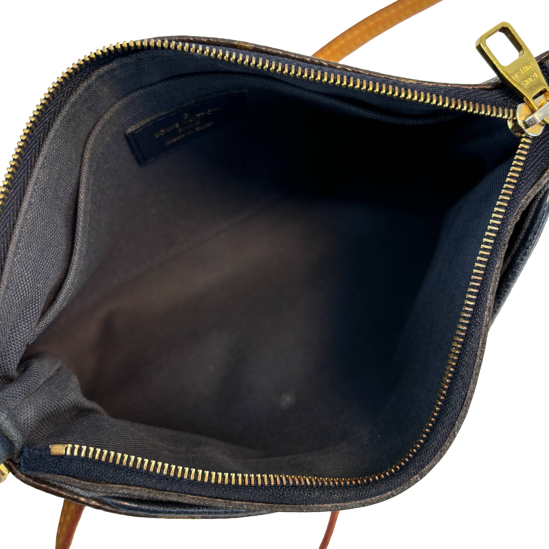 Louis Vuitton Pallas Clutch Crossbody Bag Monogram Canvas