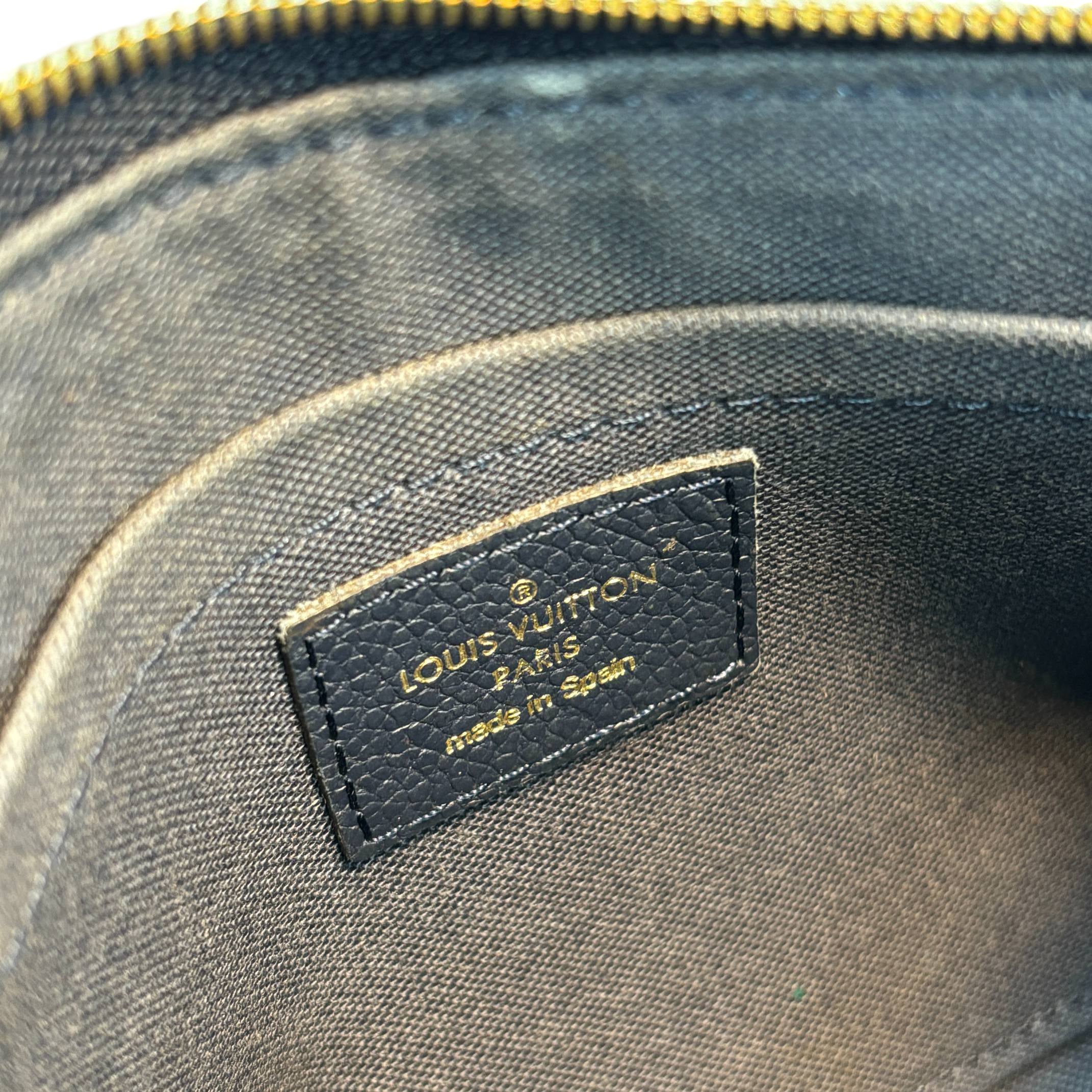 Louis Vuitton Pallas Clutch Crossbody Bag Monogram Canvas