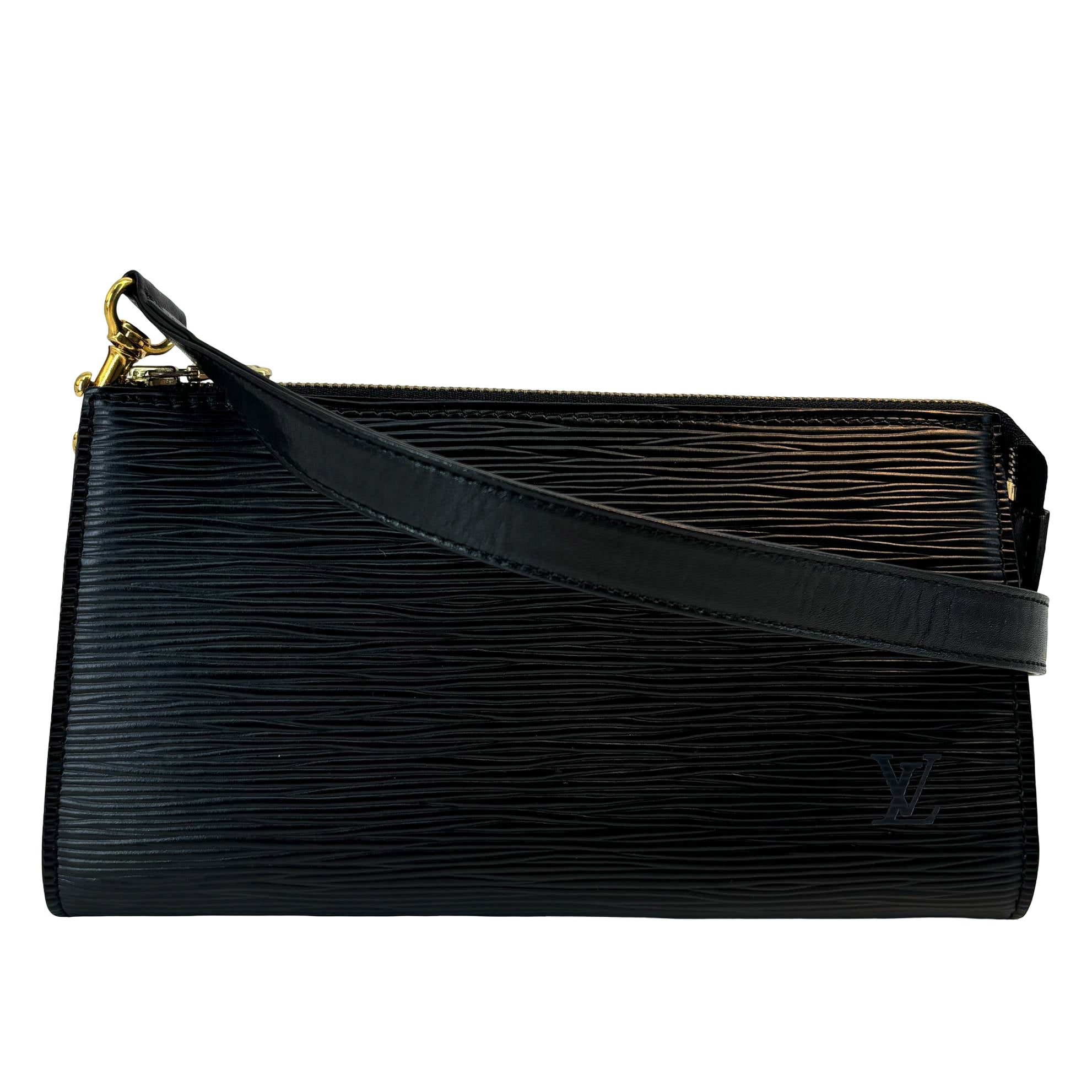 Louis Vuitton Pochette Accessoires Black Epi Leather
