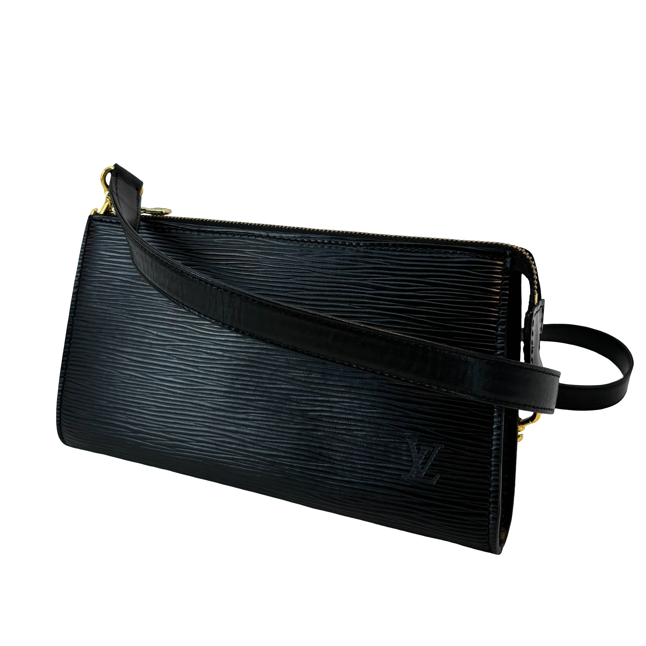 Louis Vuitton Pochette Accessoires Black Epi Leather