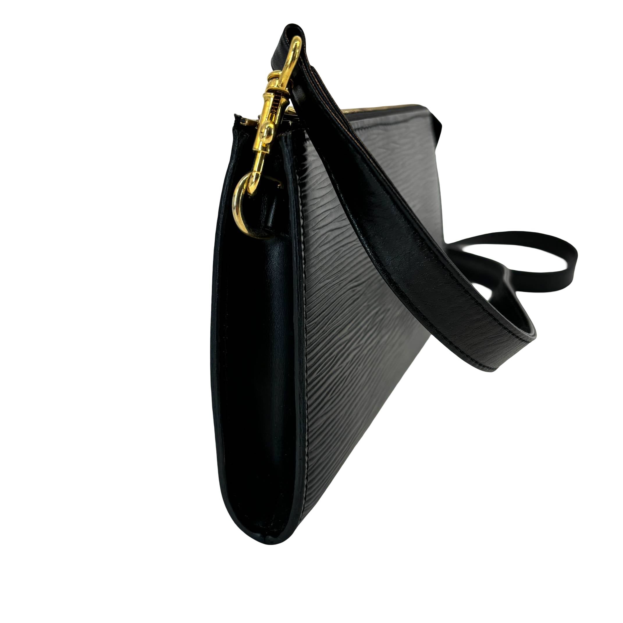 Louis Vuitton Pochette Accessoires Black Epi Leather