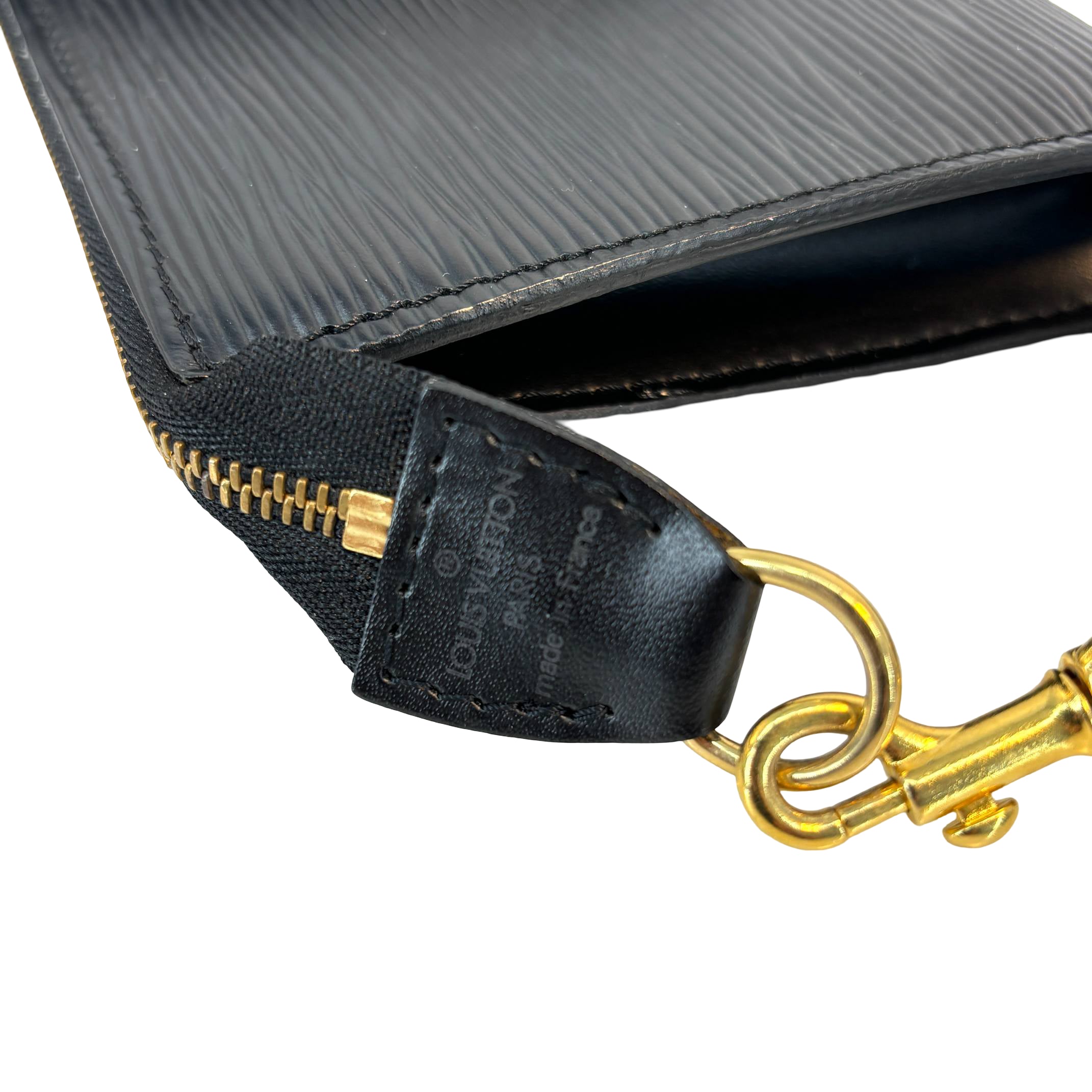 Louis Vuitton Pochette Accessoires Black Epi Leather