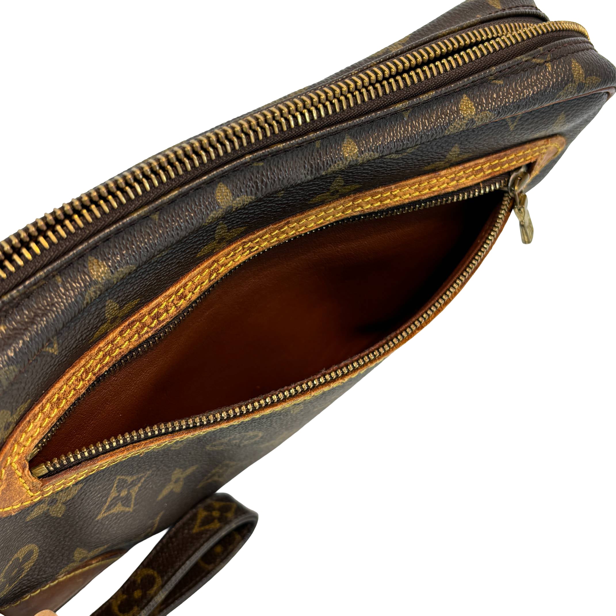 Louis Vuitton Marly Dragonne Clutch Monogram Canvas