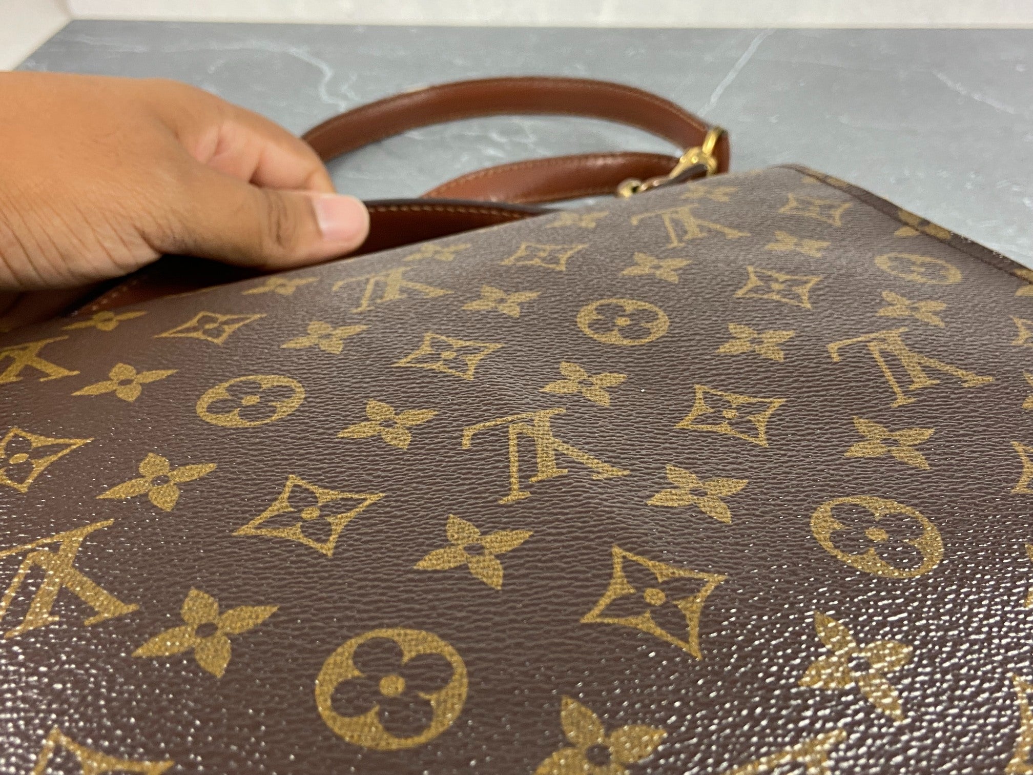 Louis Vuitton Monceau 28 Monogram Canvas