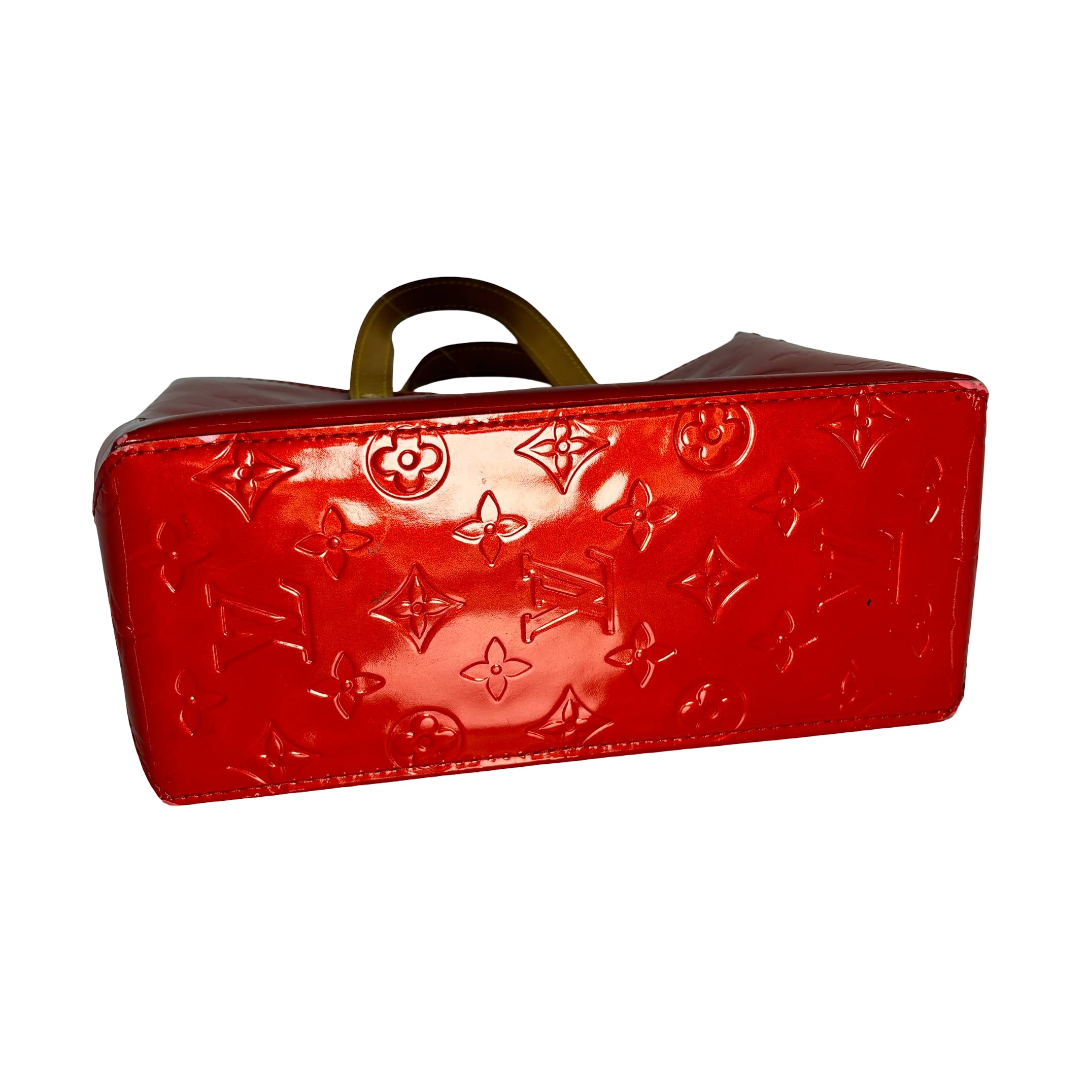 Louis Vuitton Reade PM Red Vernis Leather