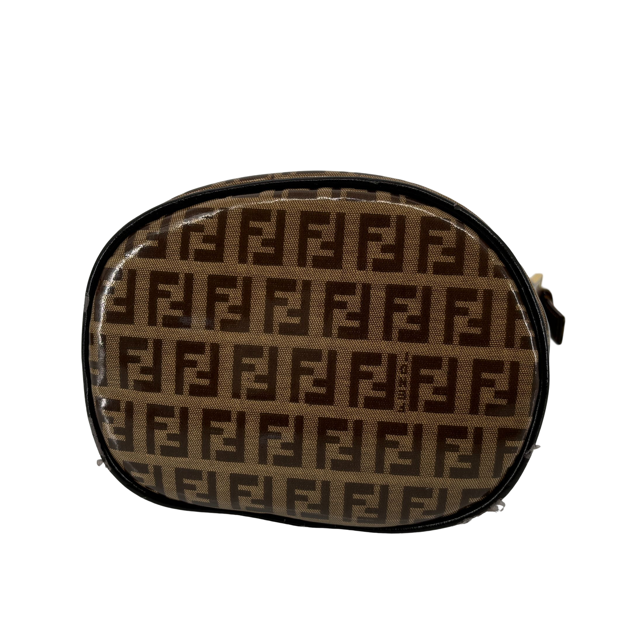 Fendi Flap Bag Brown Zucchino Monogram incl. Dustbag