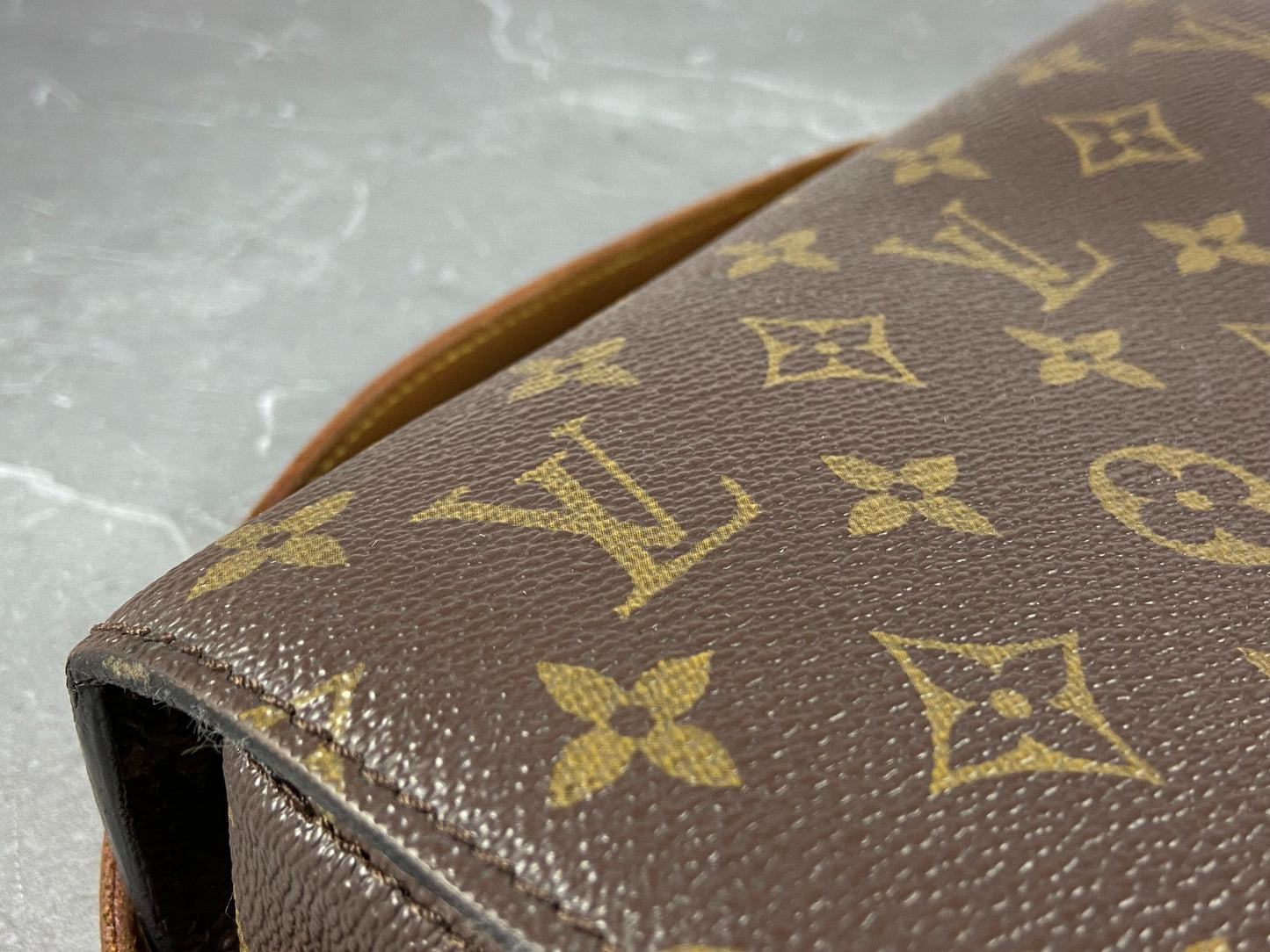Louis Vuitton Saint Cloud GM Shoulder Bag Monogram Canvas