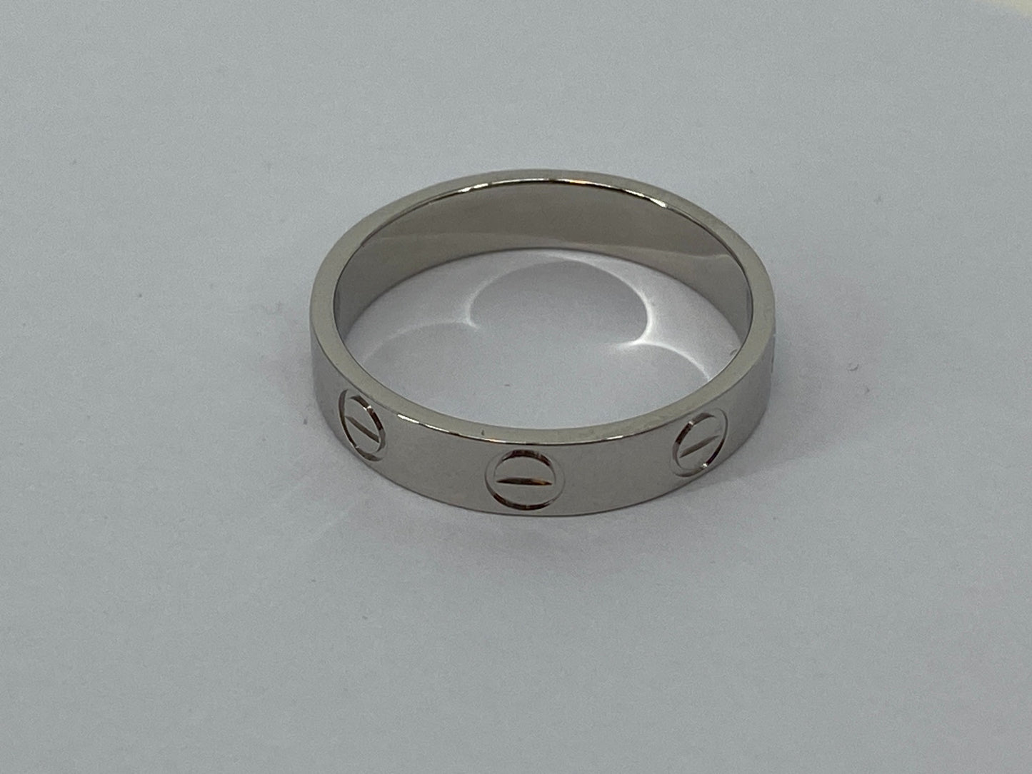 Cartier Love Ring Platinum Size 50
