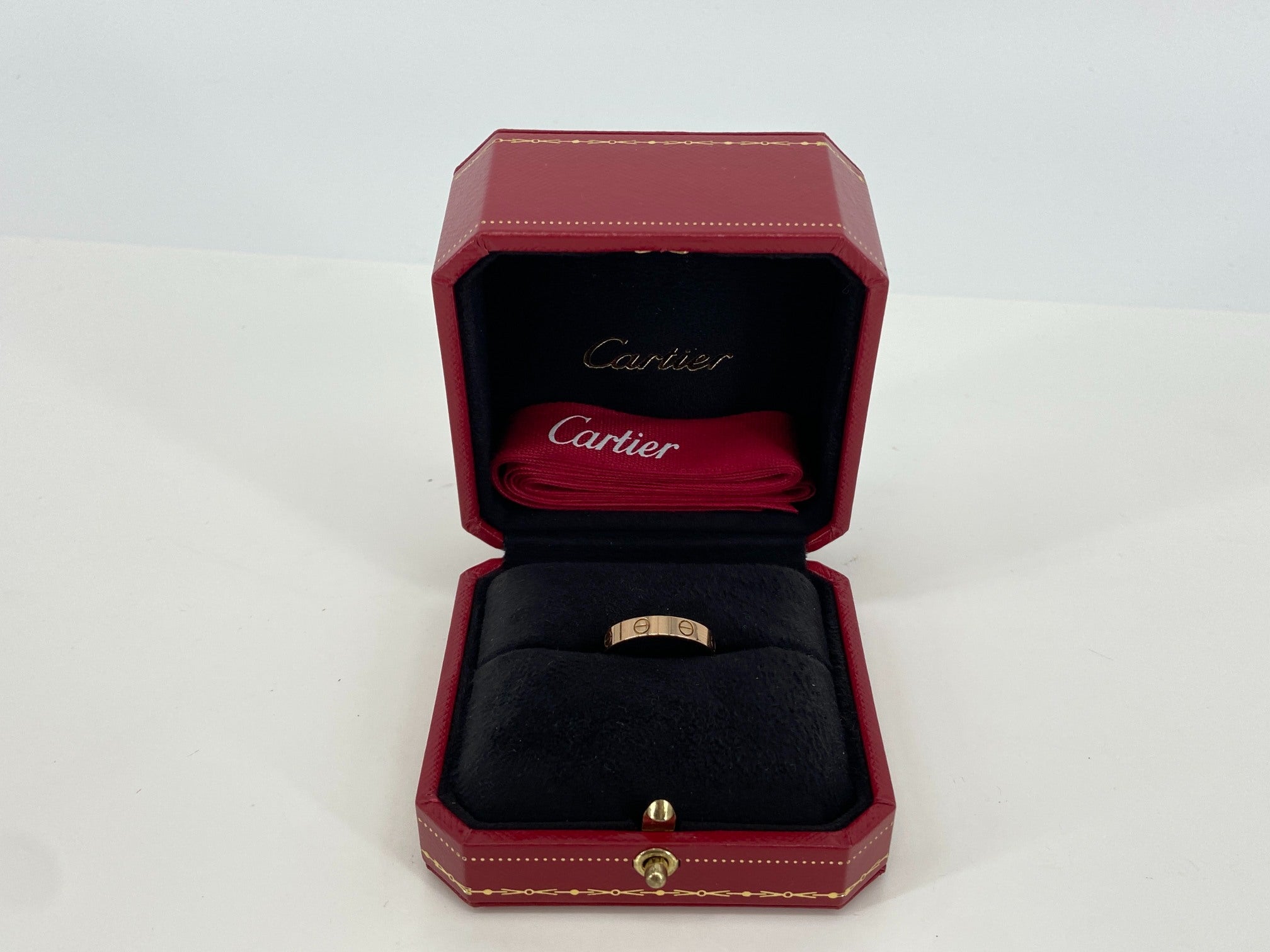 Cartier Love Ring Rose Gold Size 54 incl. Box