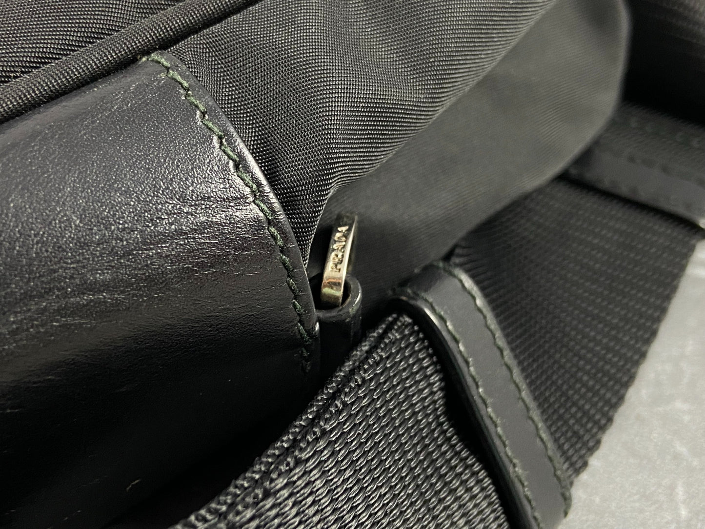 Prada BT0167 Vela Sport Nylon Shoulder / Messenger Bag Black