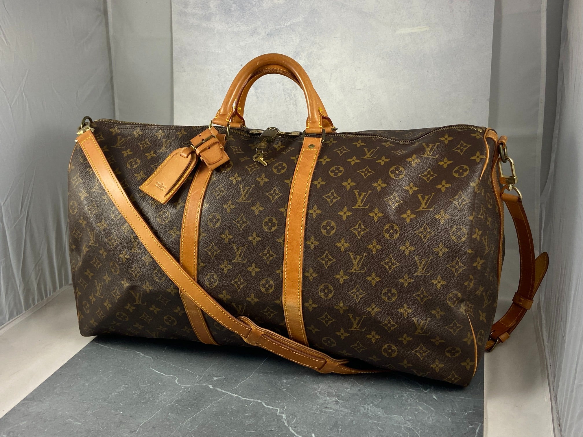 Louis Vuitton Keepall 60 Bandouliere Monogram Canvas