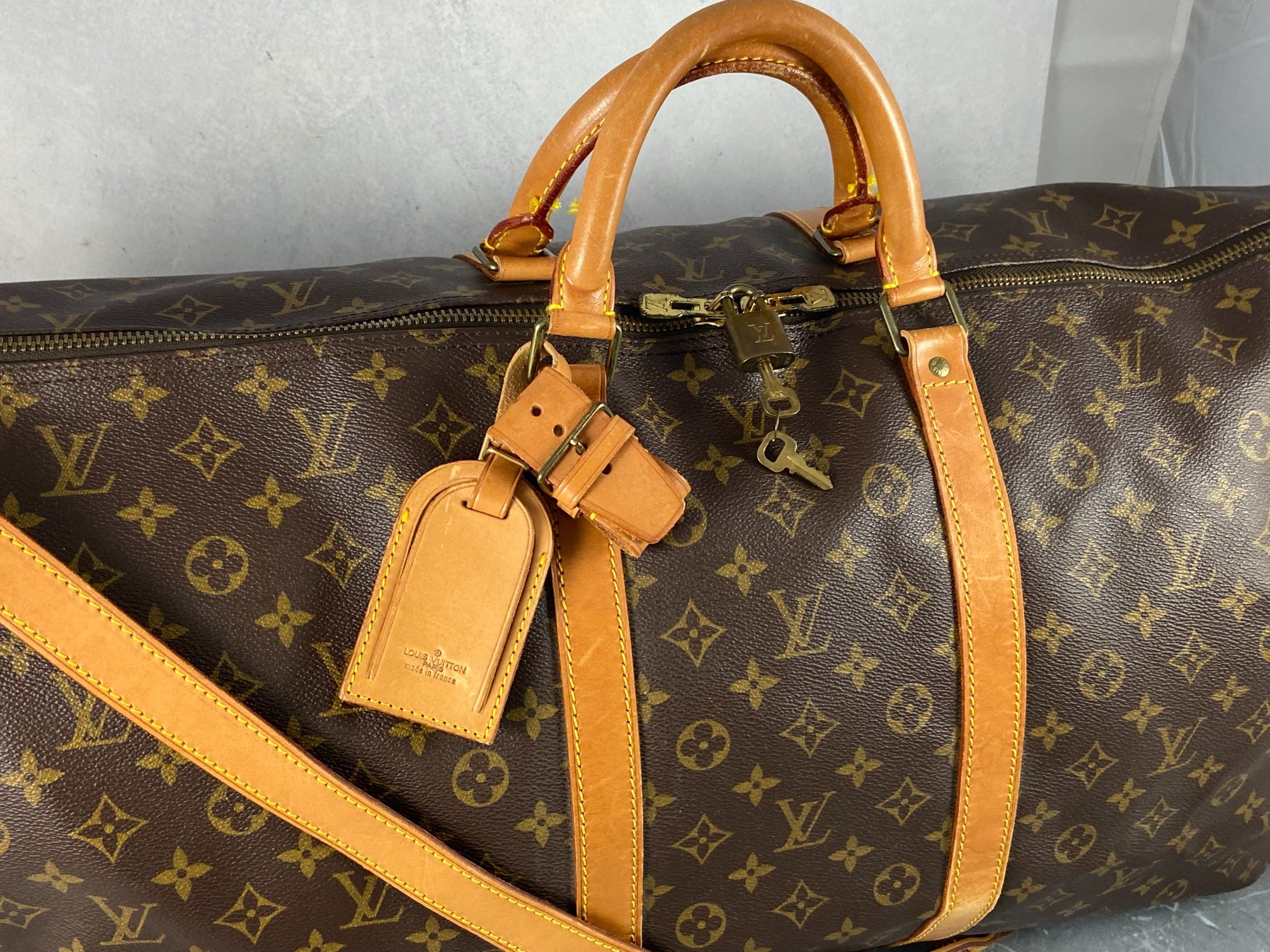 Louis Vuitton Keepall 60 Bandouliere Monogram Canvas