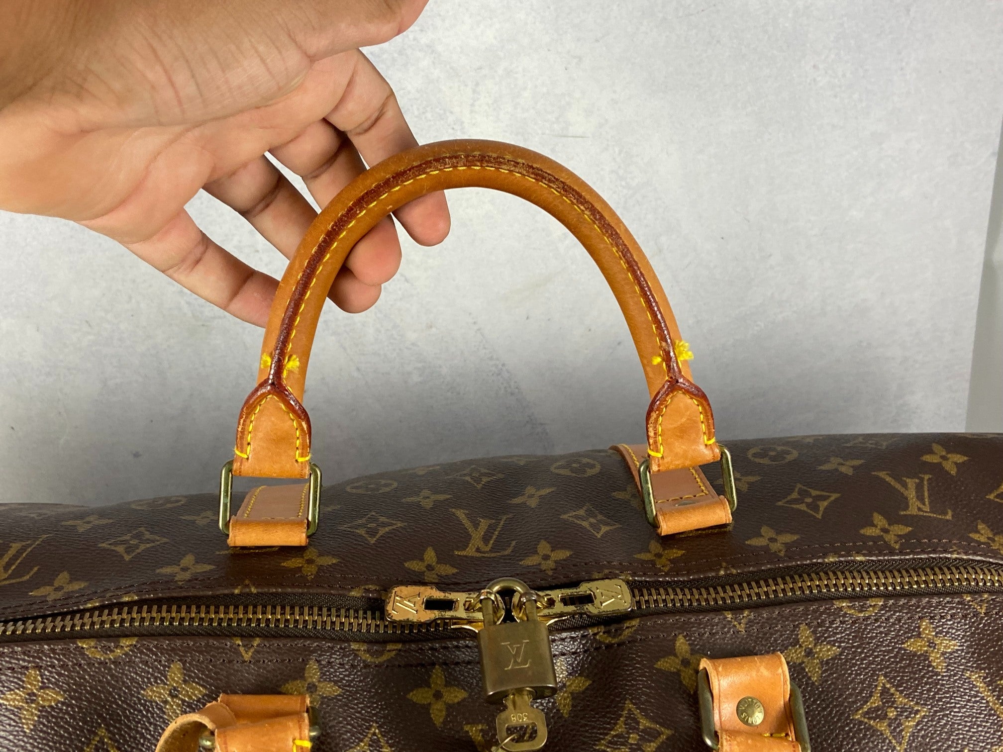 Louis Vuitton Keepall 60 Bandouliere Monogram Canvas