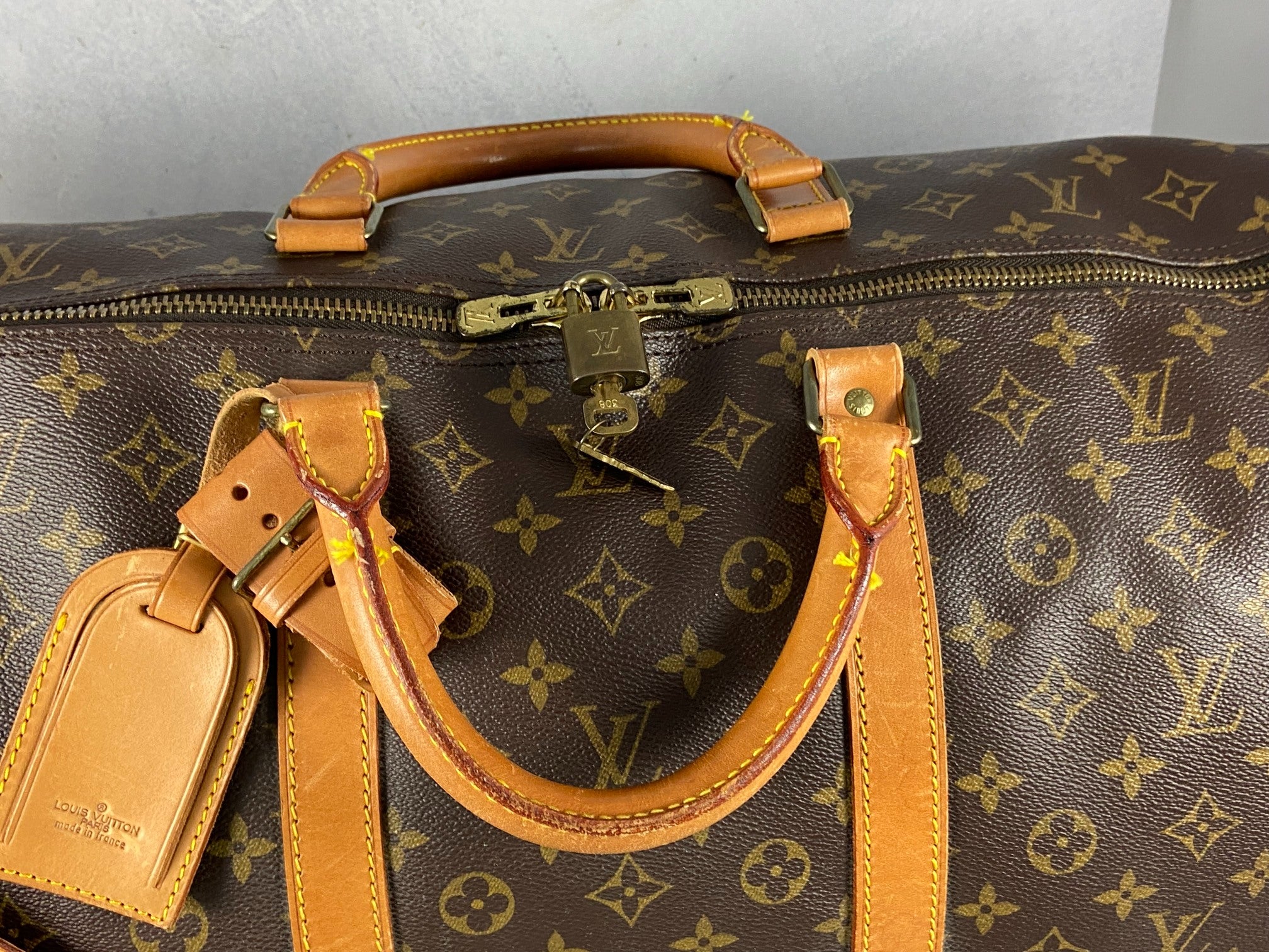 Louis Vuitton Keepall 60 Bandouliere Monogram Canvas