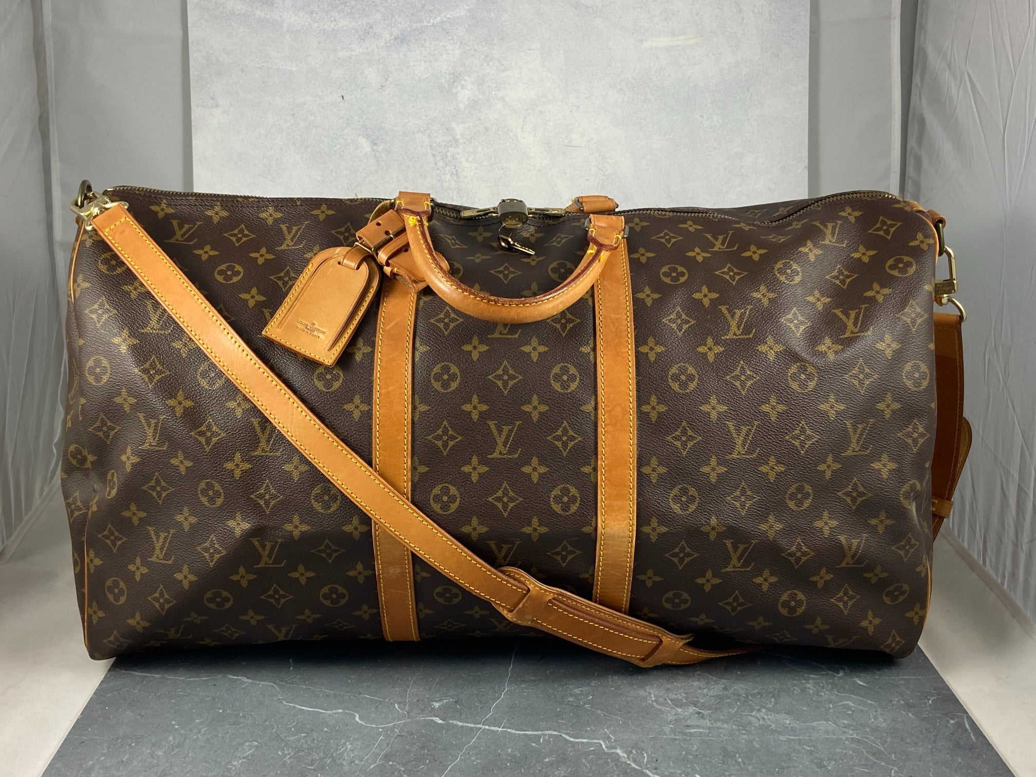 Louis Vuitton Keepall 60 Bandouliere Monogram Canvas