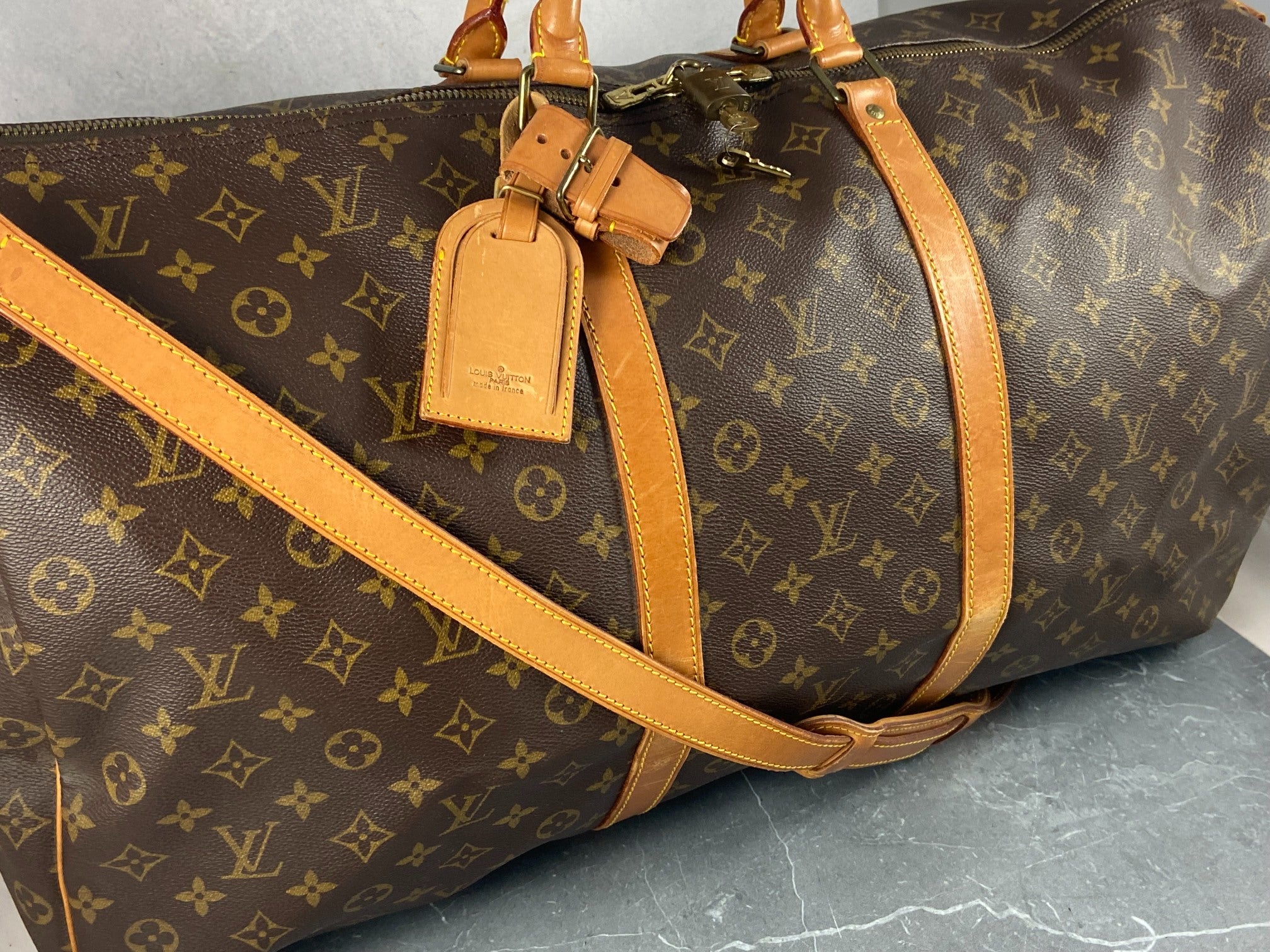 Louis Vuitton Keepall 60 Bandouliere Monogram Canvas