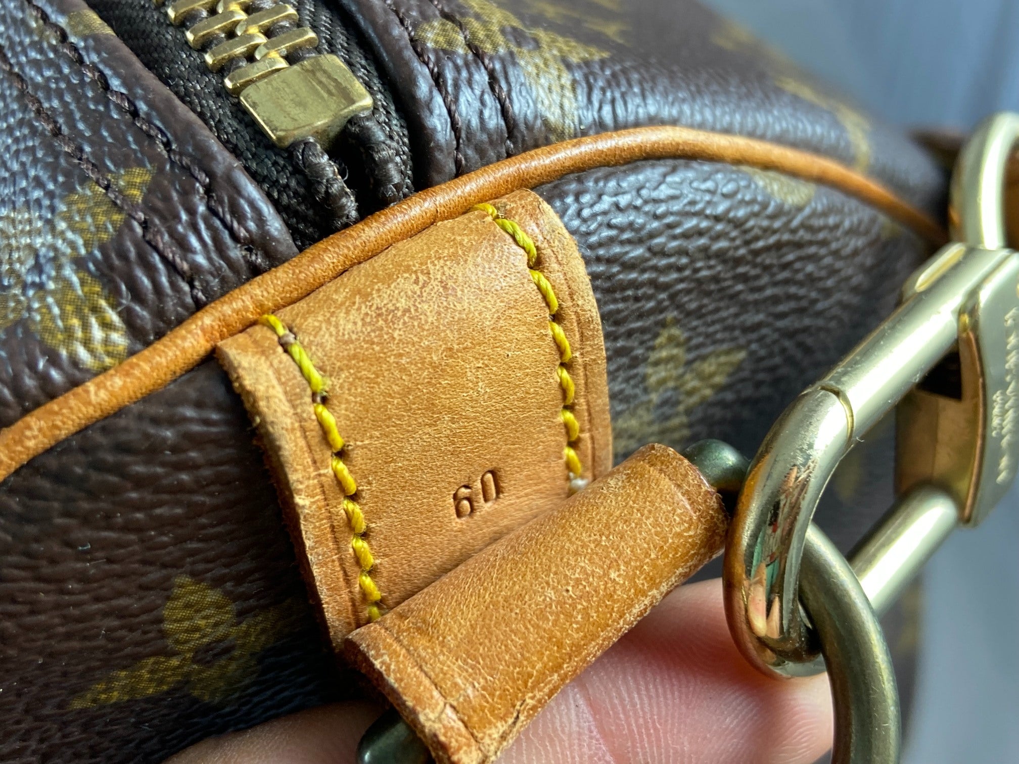 Louis Vuitton Keepall 60 Bandouliere Monogram Canvas