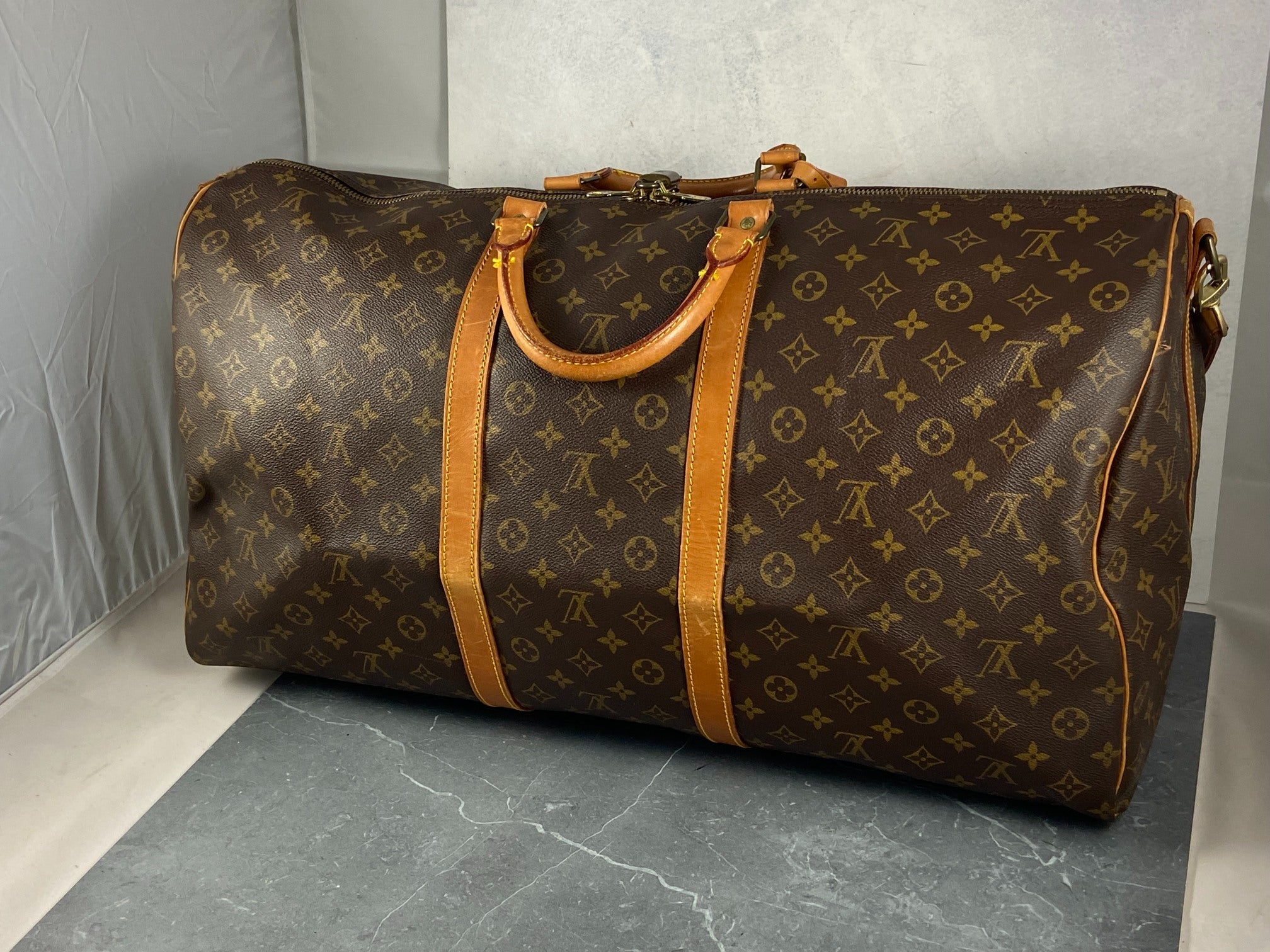 Louis Vuitton Keepall 60 Bandouliere Monogram Canvas