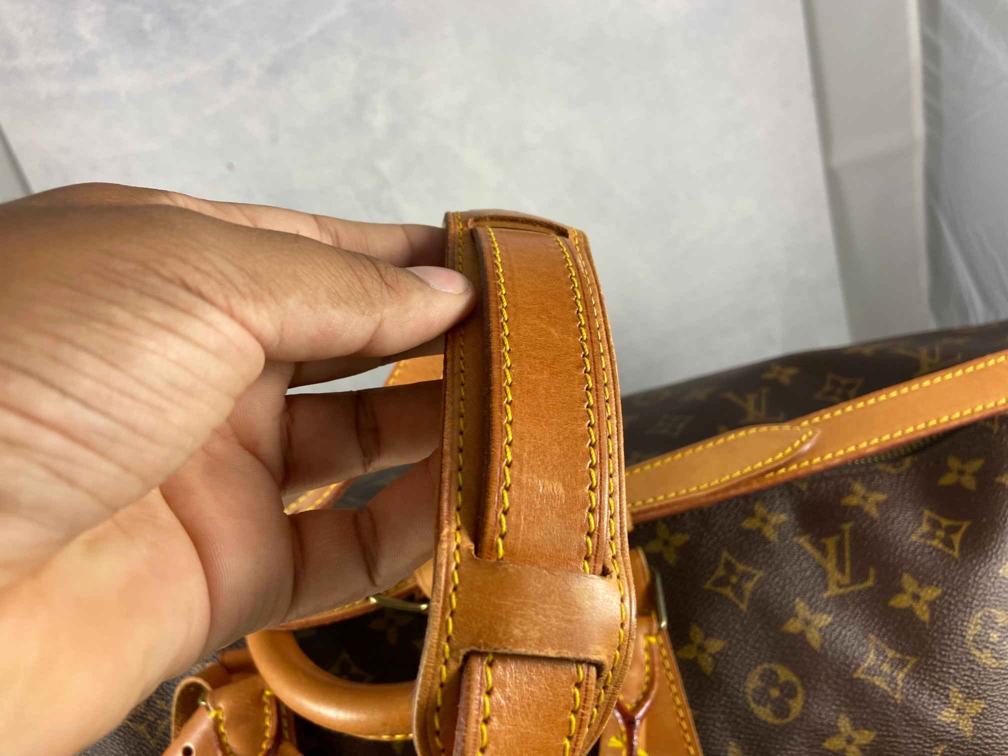 Louis Vuitton Keepall 60 Bandouliere Monogram Canvas