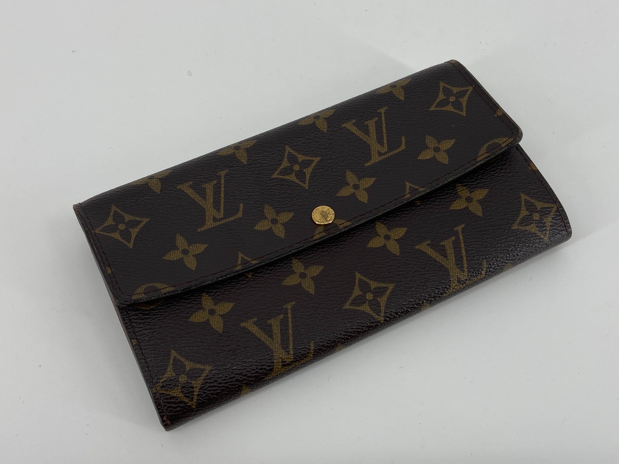 Louis Vuitton Sarah Wallet Monogram Canvas