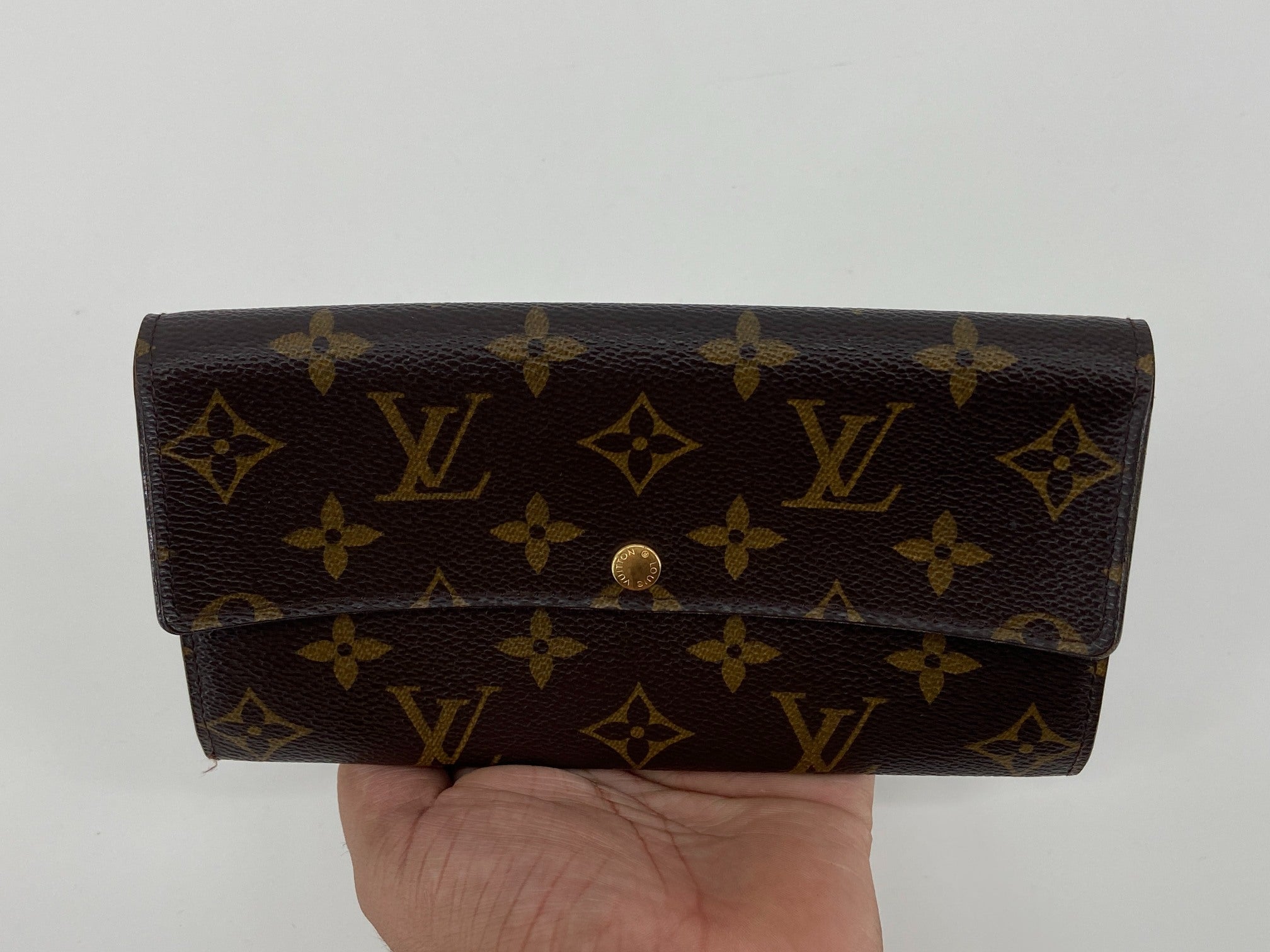 Louis Vuitton Sarah Wallet Monogram Canvas