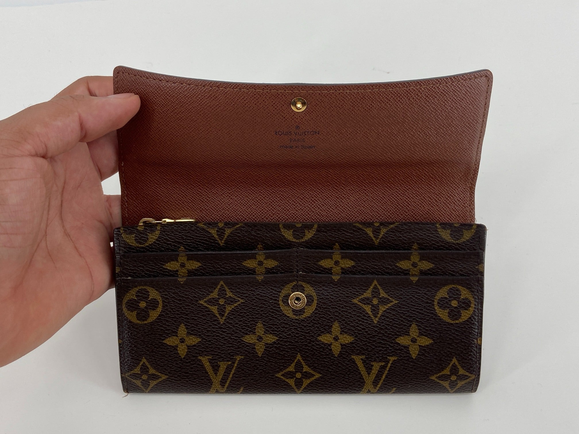 Louis Vuitton Sarah Wallet Monogram Canvas