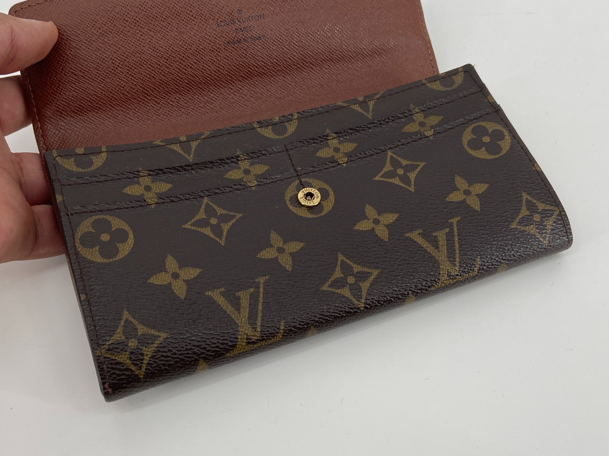 Louis Vuitton Sarah Wallet Monogram Canvas