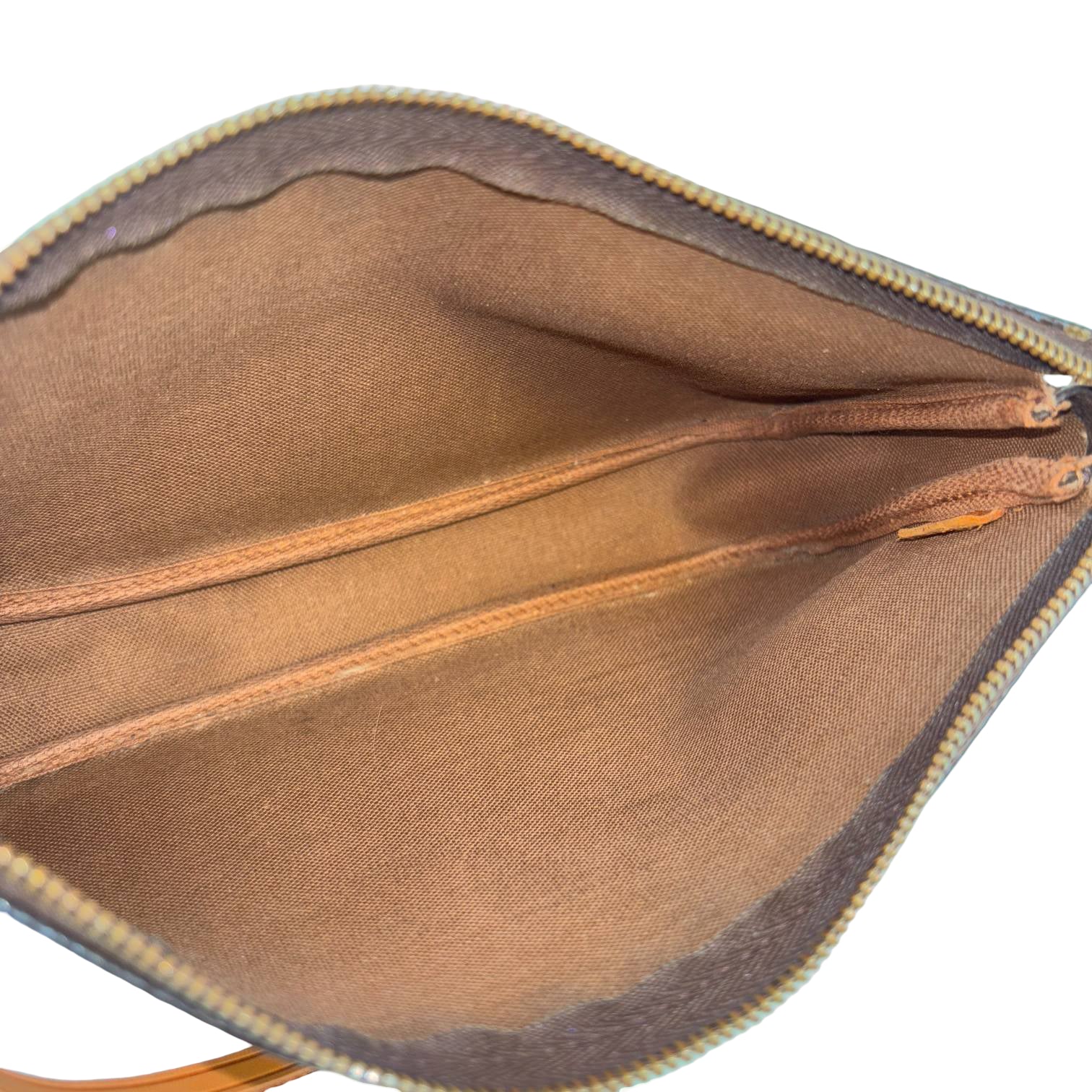Louis Vuitton Pochette Accessoires Braun Monogram Canvas