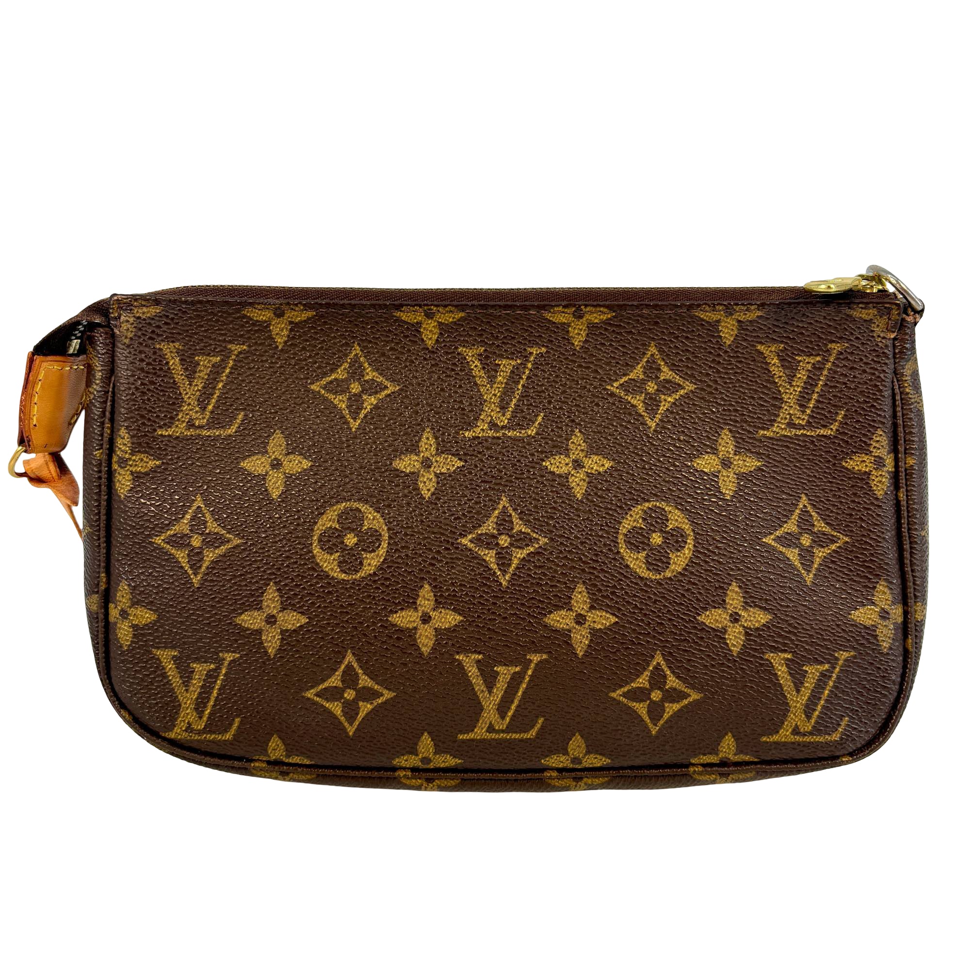 Louis Vuitton Pochette Accessoires Braun Monogram Canvas