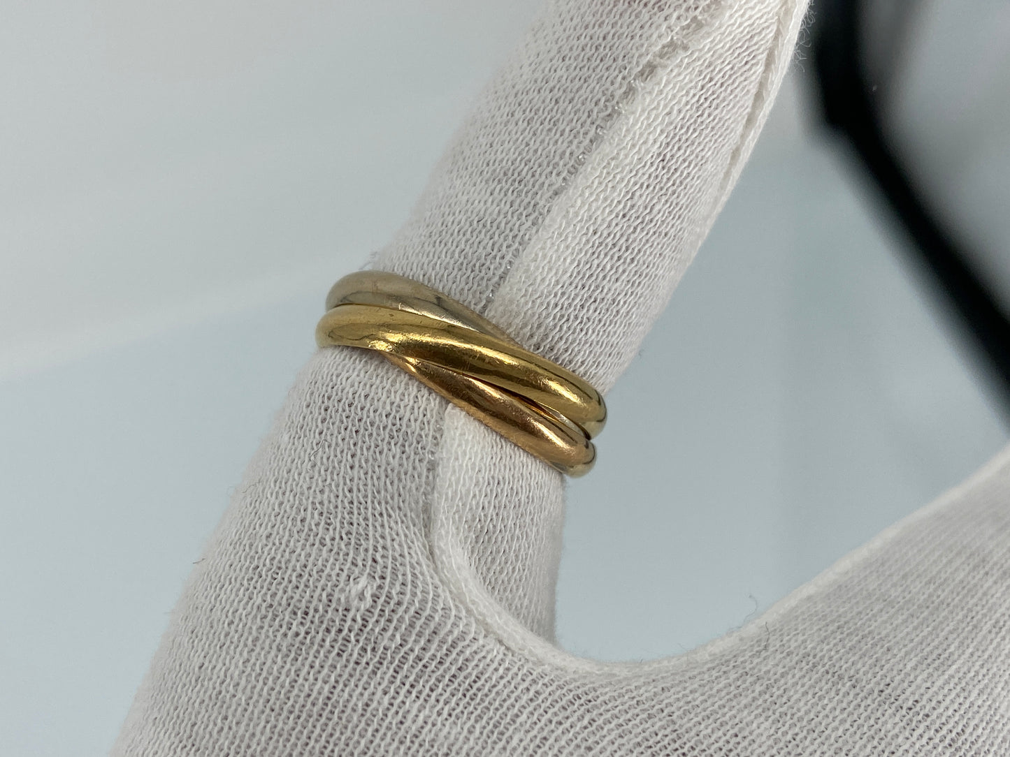 Cartier Trinity Ring Gold Size 51