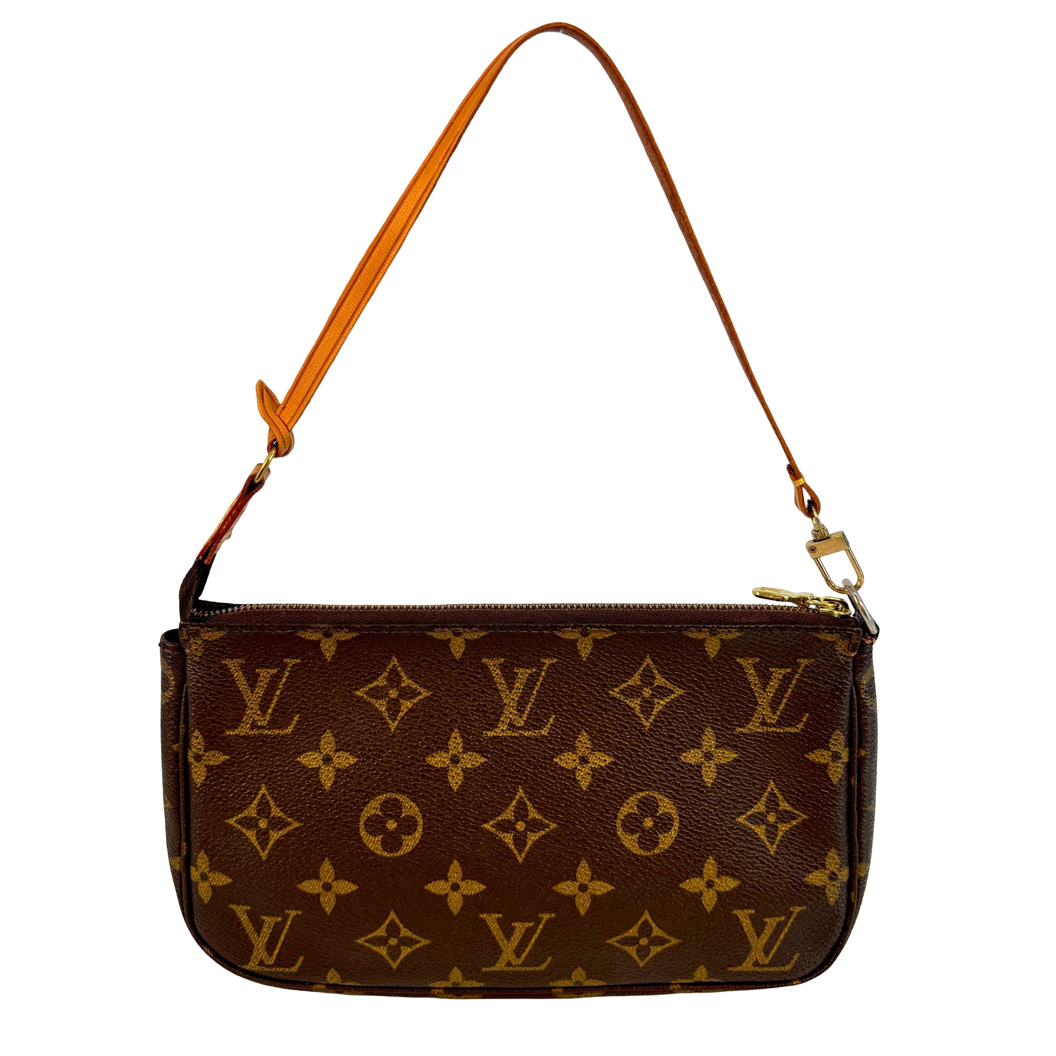 Louis Vuitton Pochette Accessoires Braun Monogram Canvas