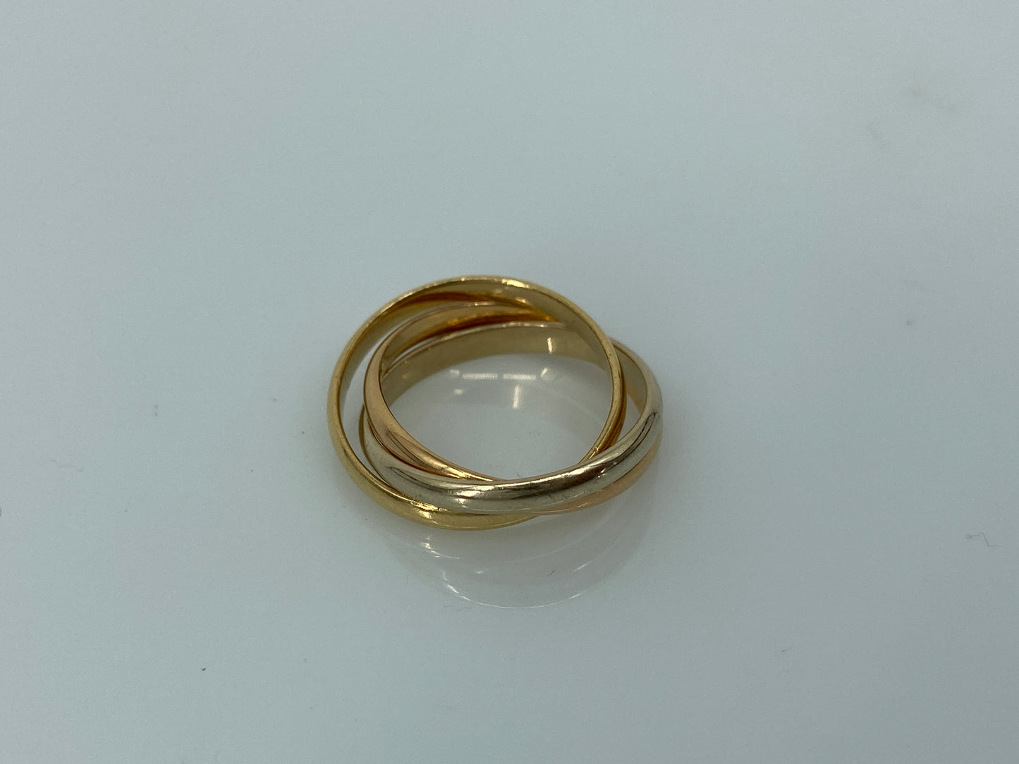 Cartier Trinity Ring Gold Size 52