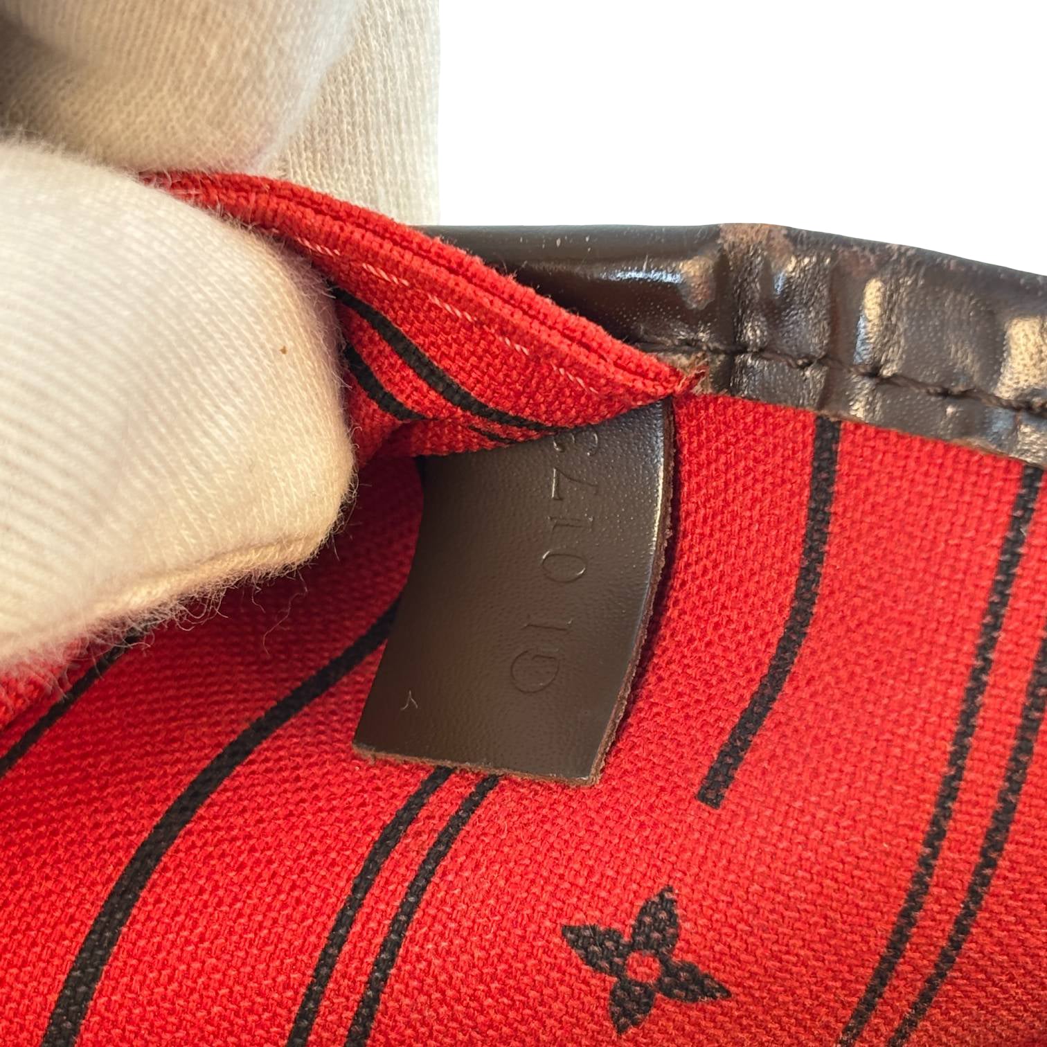 MCM Neverfull MM Braun Damier Ebene Canvas