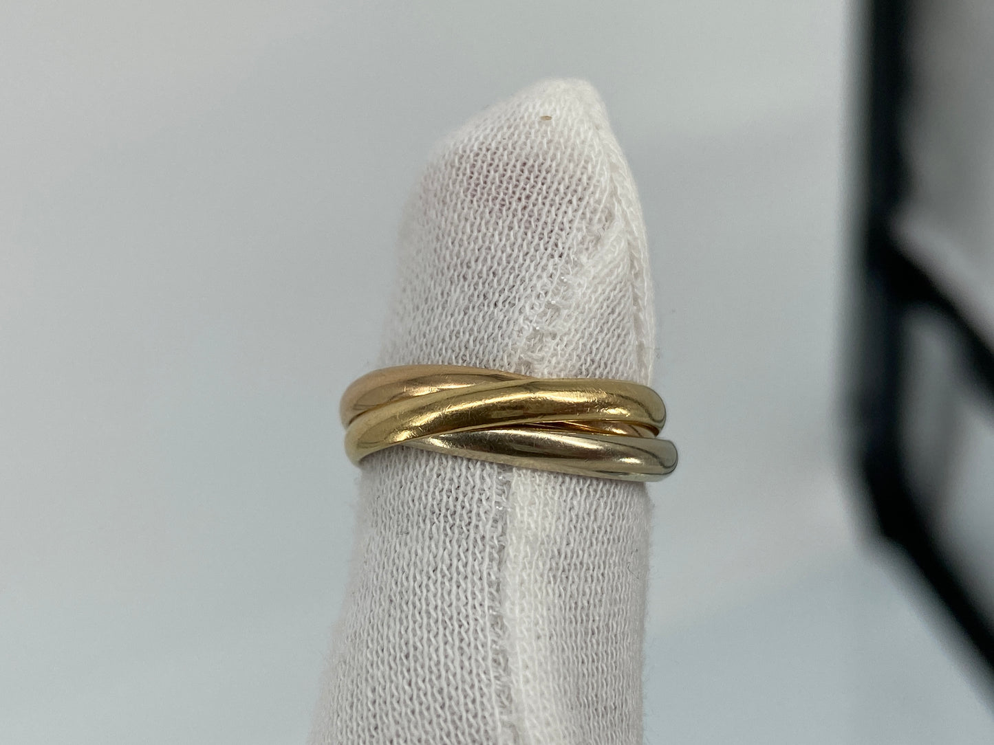 Cartier Trinity Ring Gold Size 52