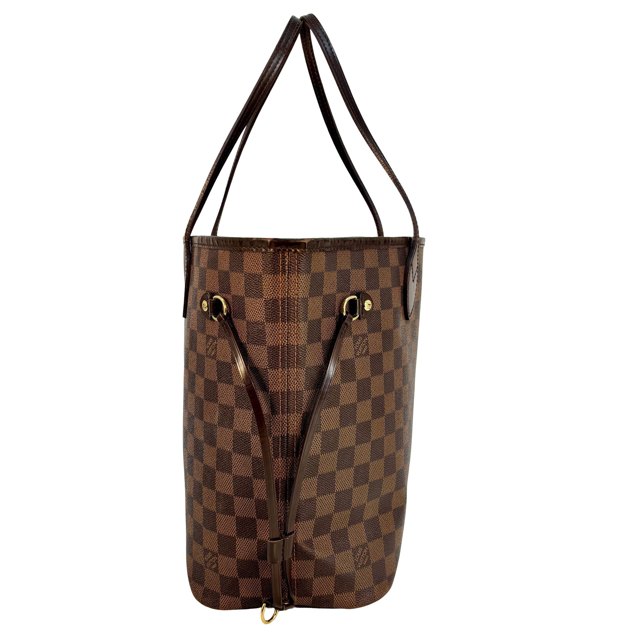 MCM Neverfull MM Braun Damier Ebene Canvas