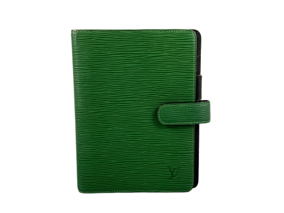 Louis Vuitton Agenda Fonctionnel MM Green Epi Leather