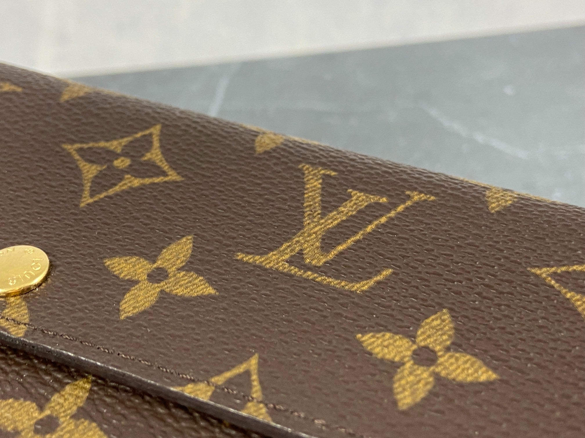 Louis Vuitton Sarah Wallet Monogram Canvas