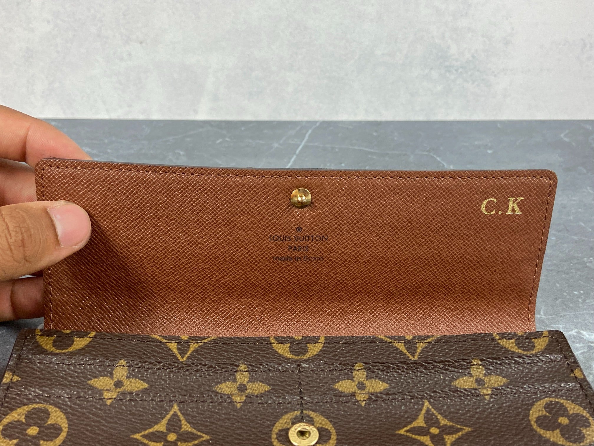 Louis Vuitton Sarah Wallet Monogram Canvas