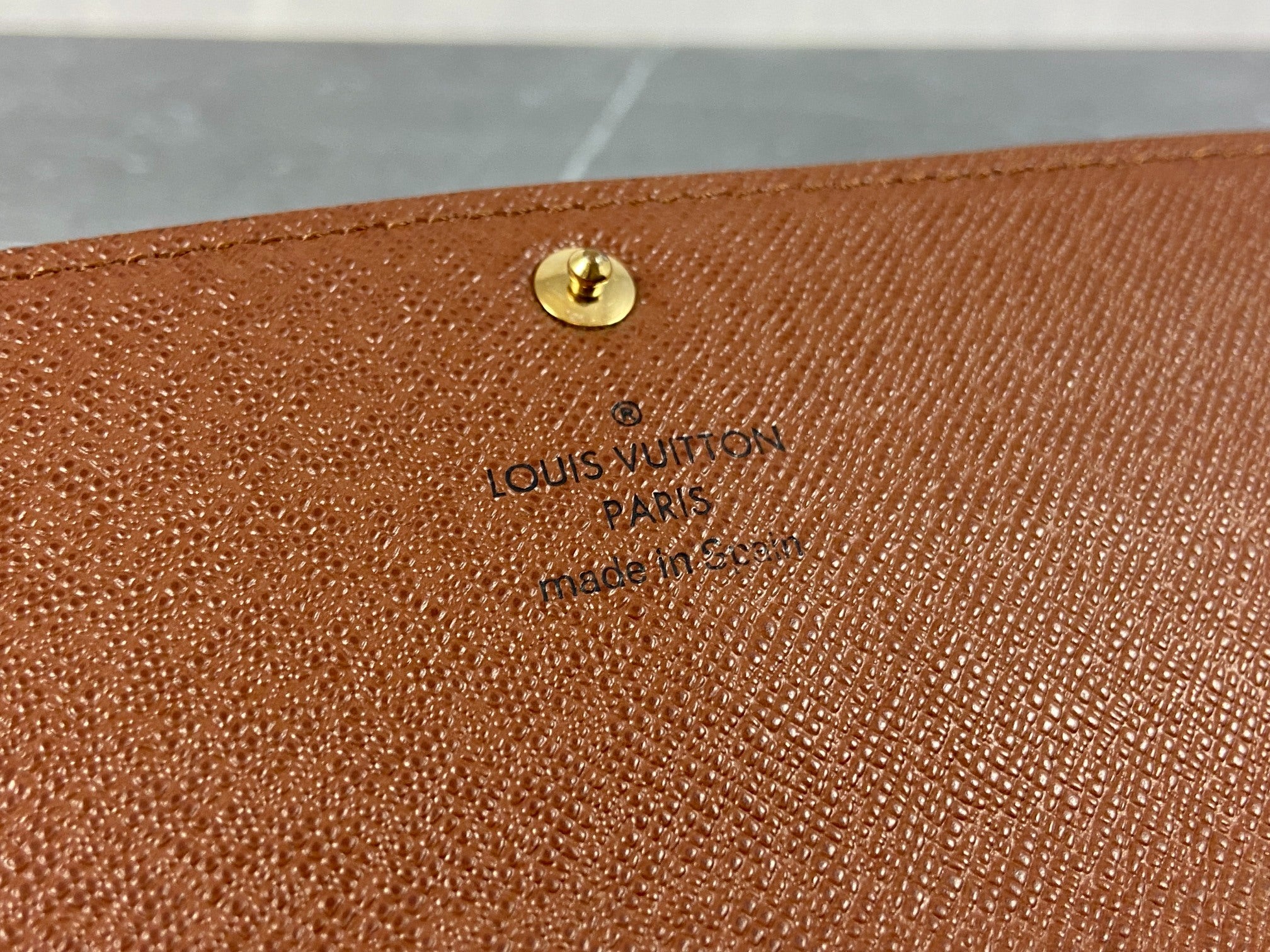 Louis Vuitton Sarah Wallet Monogram Canvas