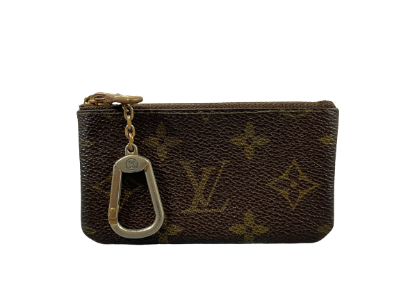 Louis Vuitton Pochette Cles Key Pouch Monogram Canvas