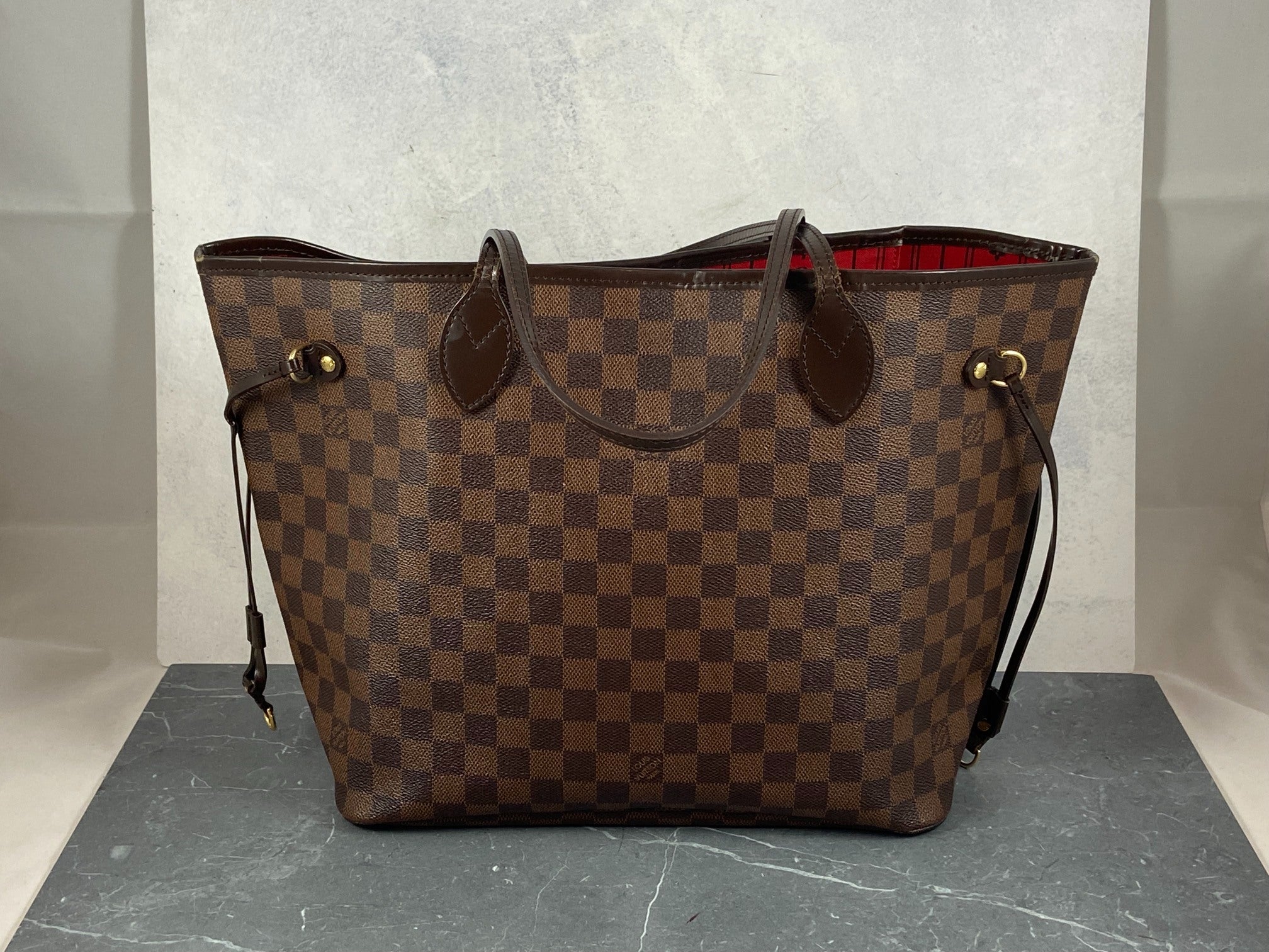 Louis Vuitton Neverfull MM Damier Ebene Canvas